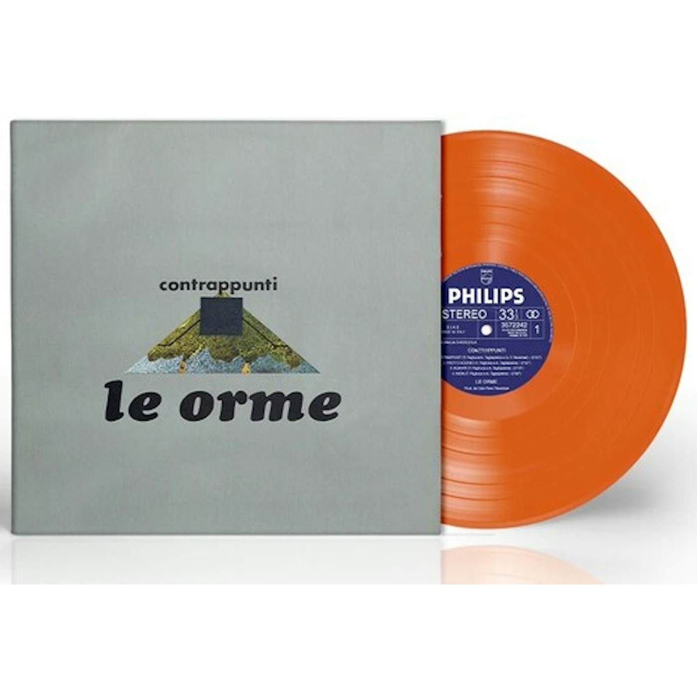 Le Orme  Contrappunti - Ltd Numbered Orange Vinyl Record