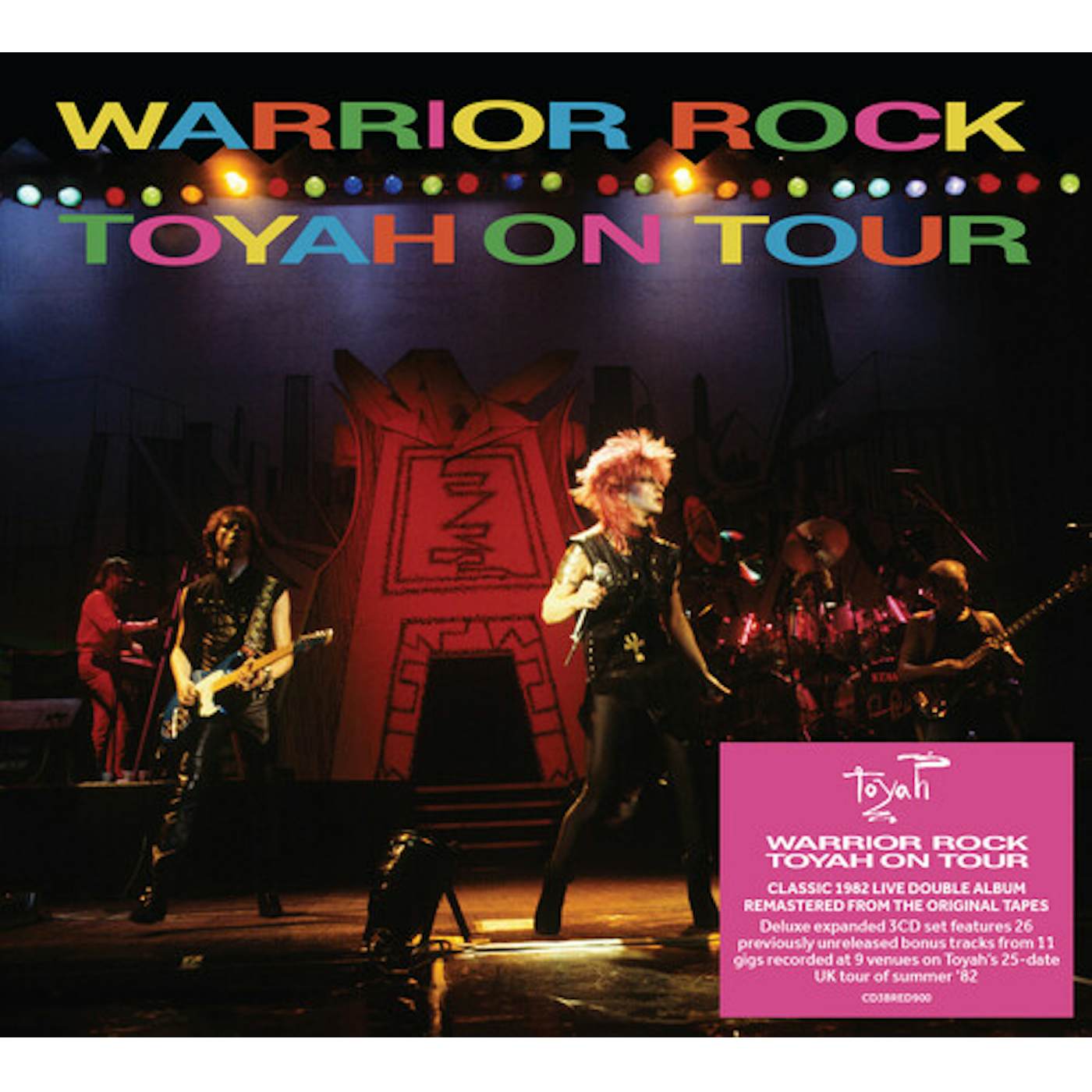WARRIOR ROCK - TOYAH ON TOUR - EXPANDED EDITION CD