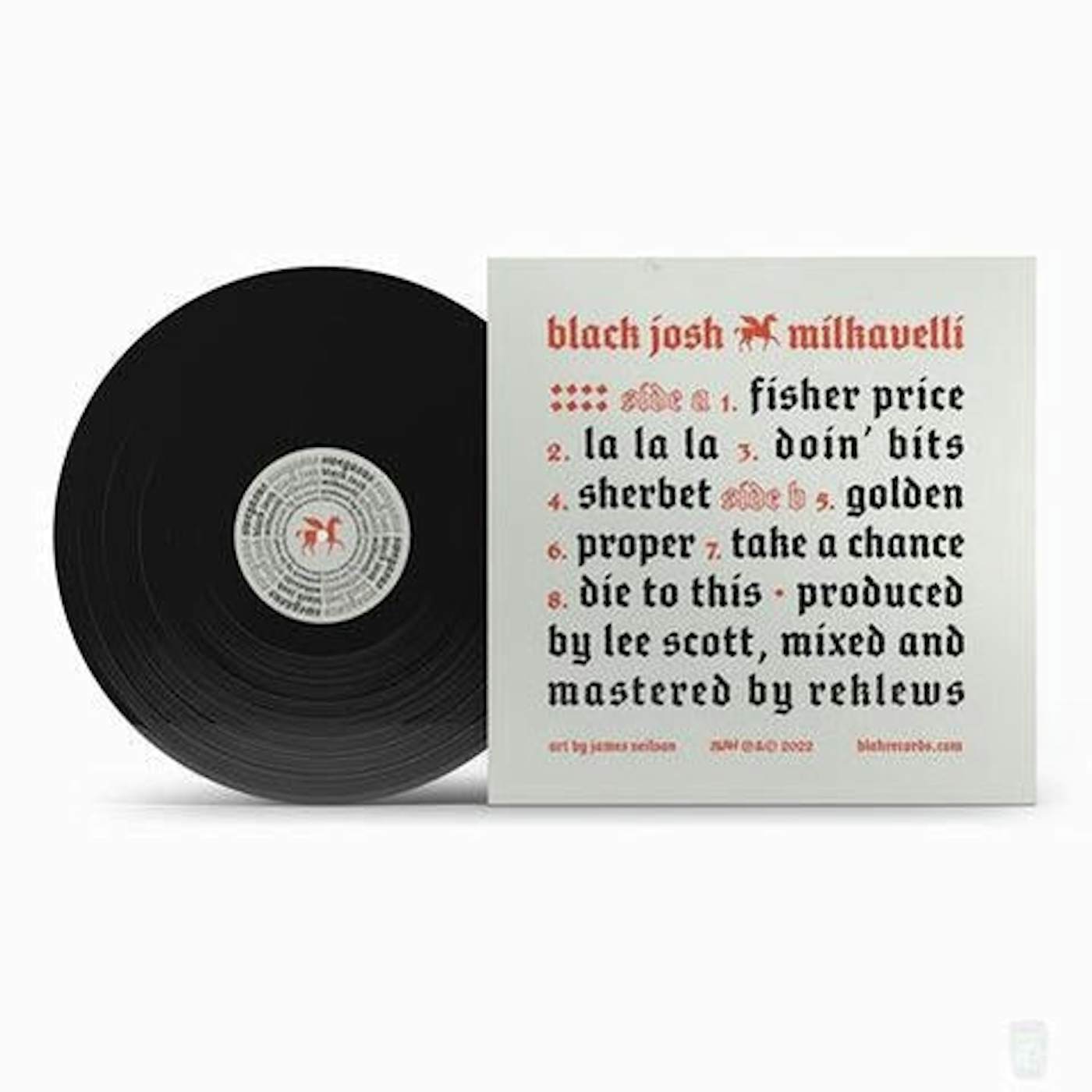 Black Josh x Milkavelli 'Swegasus' (Limited Edition Black 12" Vinyl)