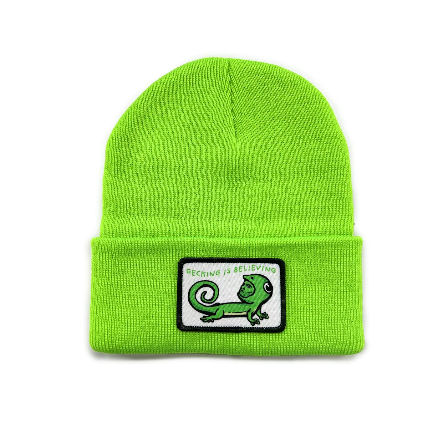 Therapy Gecko GECKING IS BELIEVING BEANIE