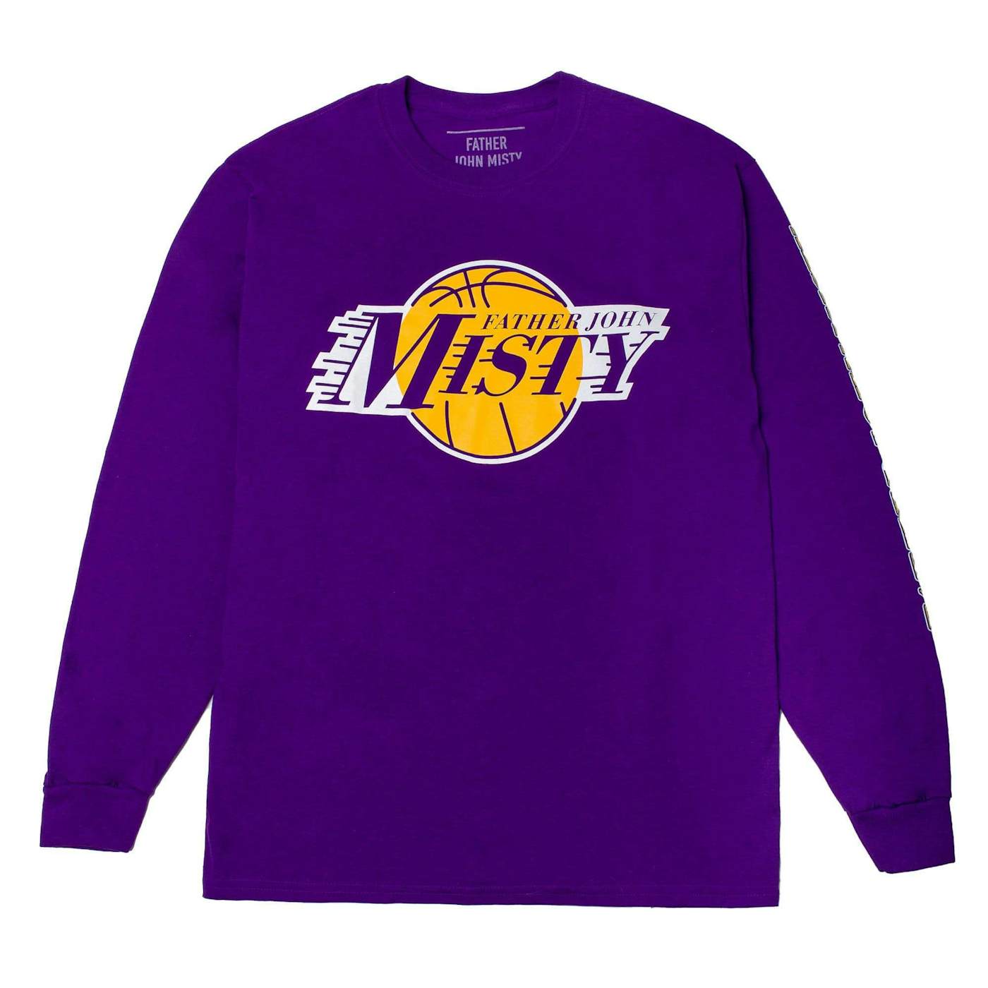 Los Angeles Lakers Fanatics Branded Mono Logo Graphic Oversized T