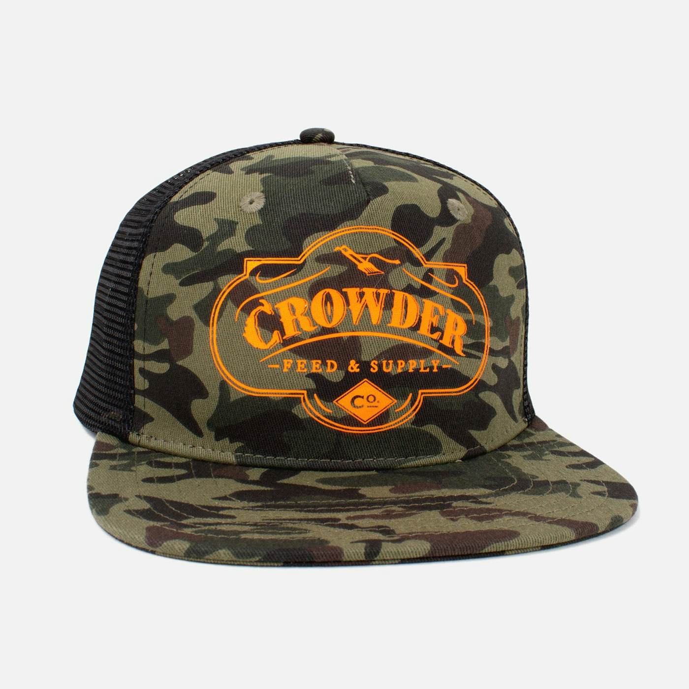 Crowder 'Feed & Supply' Trucker Hat - Camo