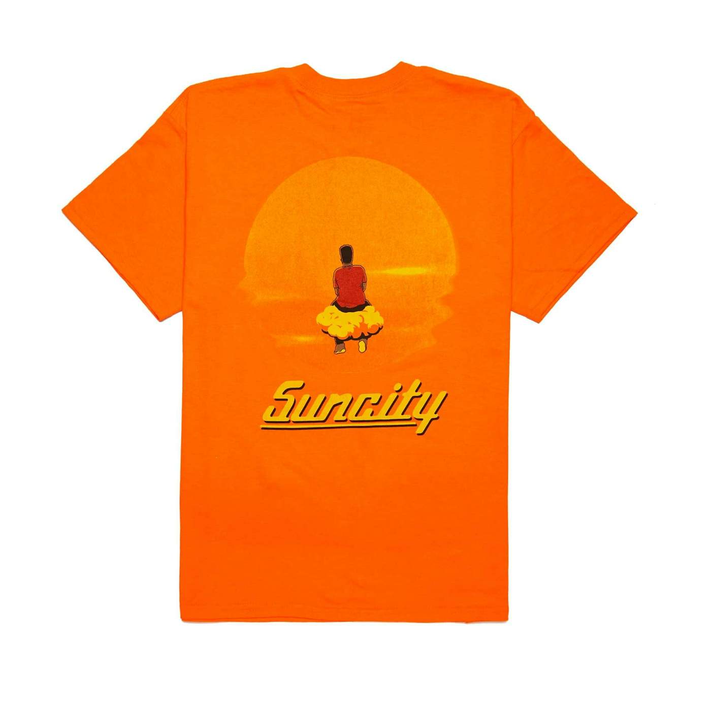 Khalid 'Suncity' Tee + Digital Download - Orange