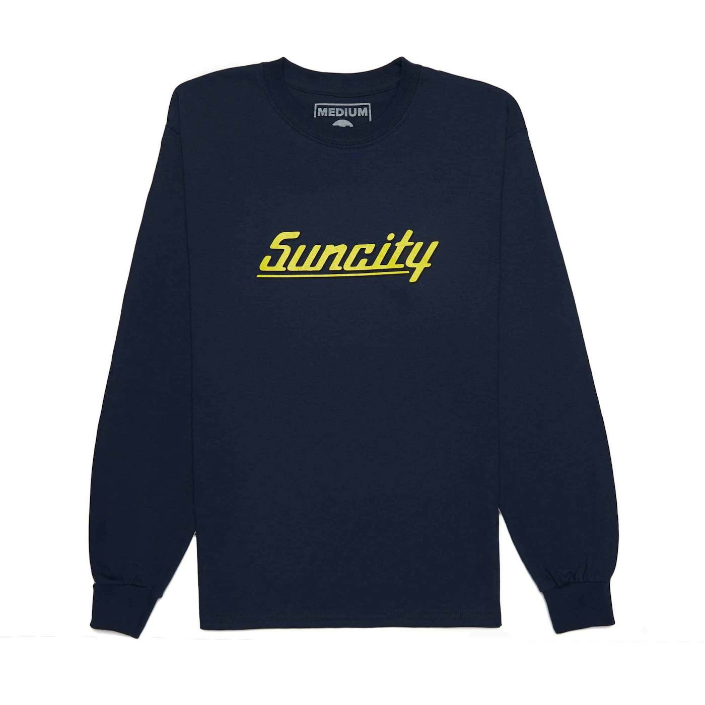 Khalid 'Suncity' Long Sleeve Tee + Digital Download - Navy