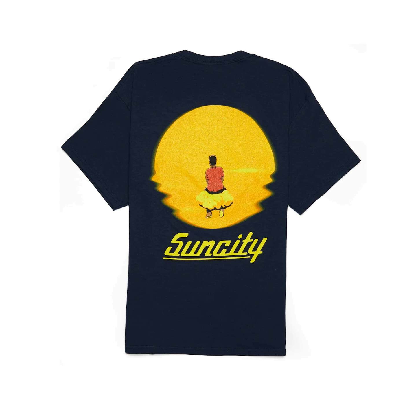 Khalid 'Suncity' Tee + Digital Download - Navy