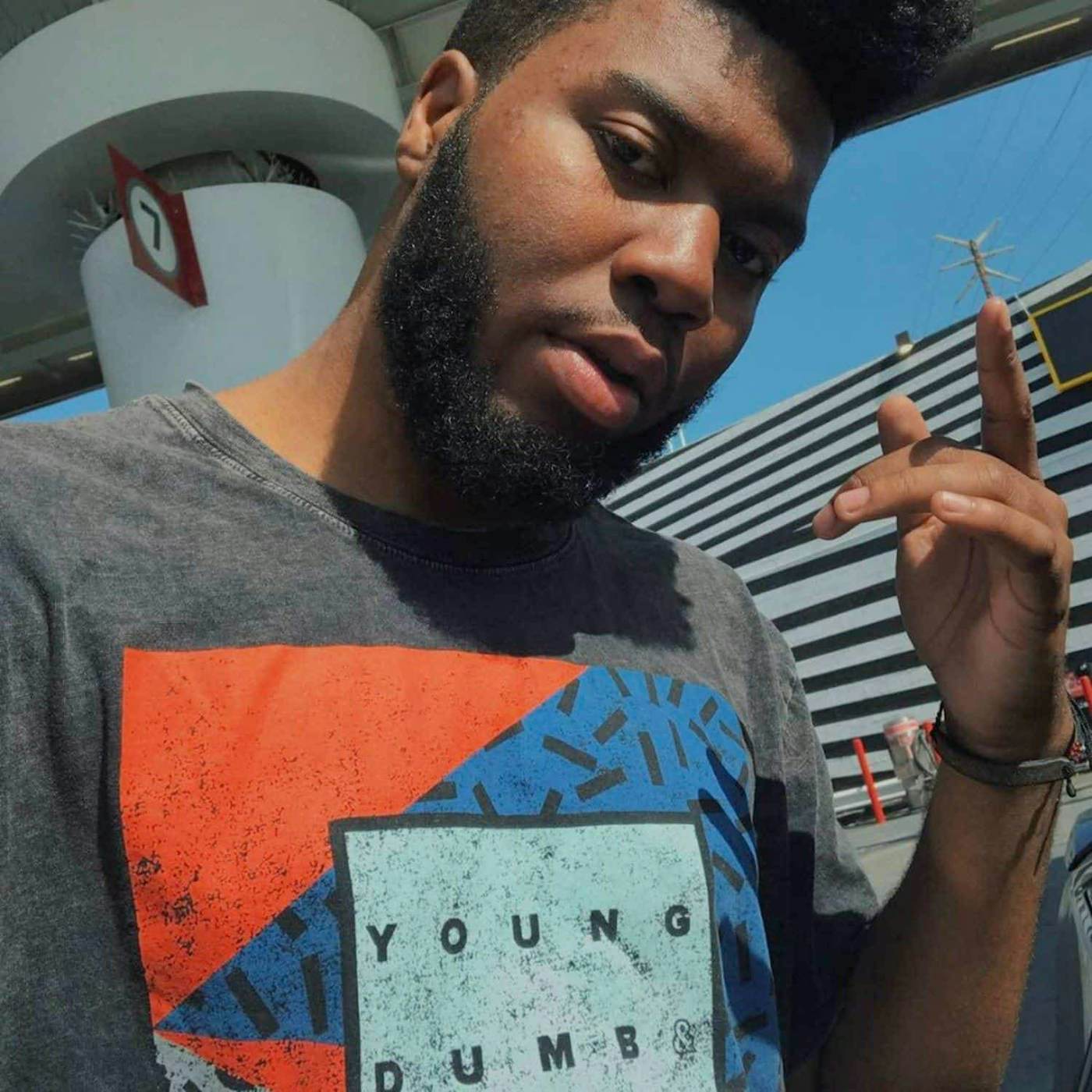 Khalid 'Young Dumb and Broke' Stone Washed Tee