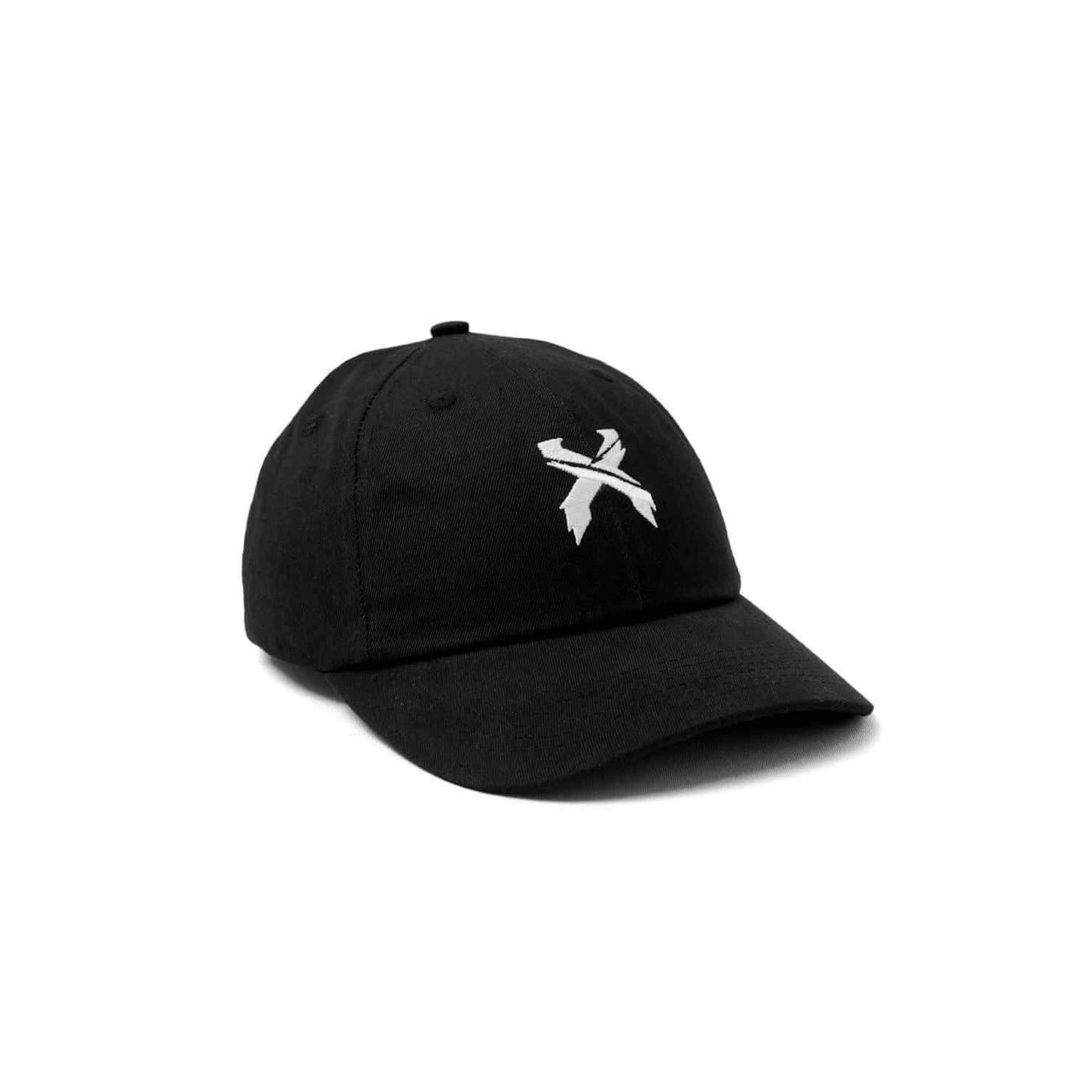 Excision 'Sliced' Logo Dad Hat - Black/White