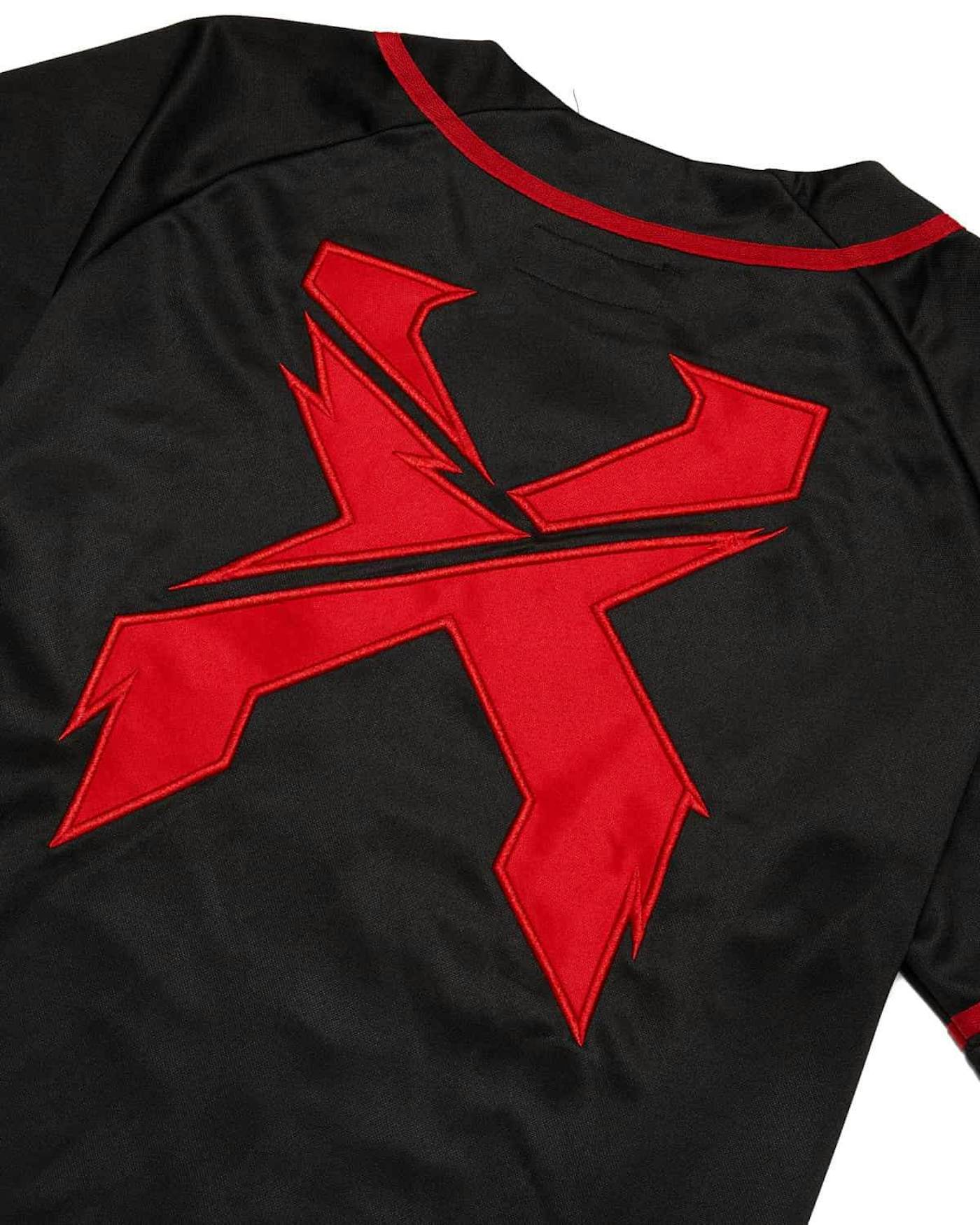 Excision Baseball Jersey - Black/Red