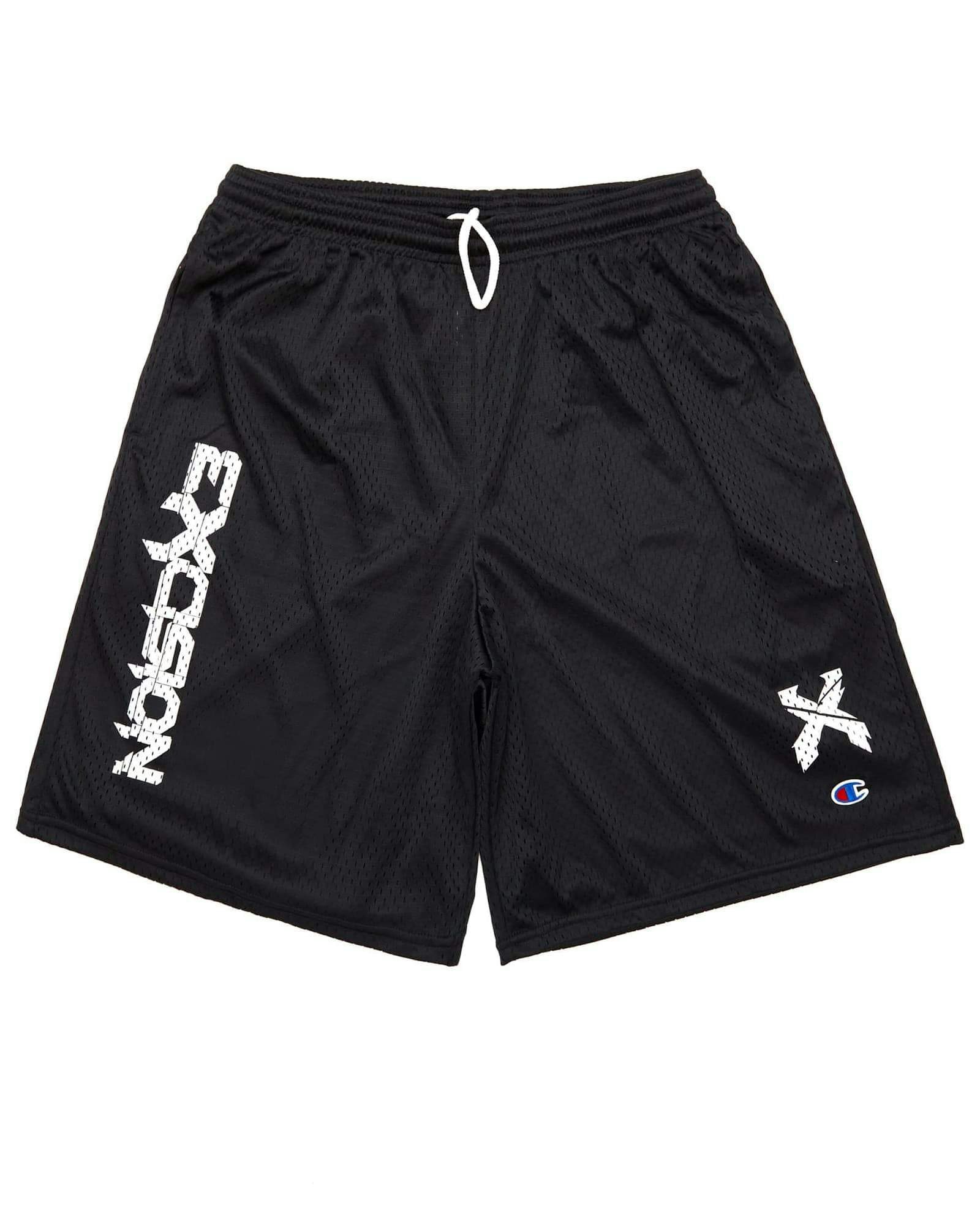 logo basketball shorts