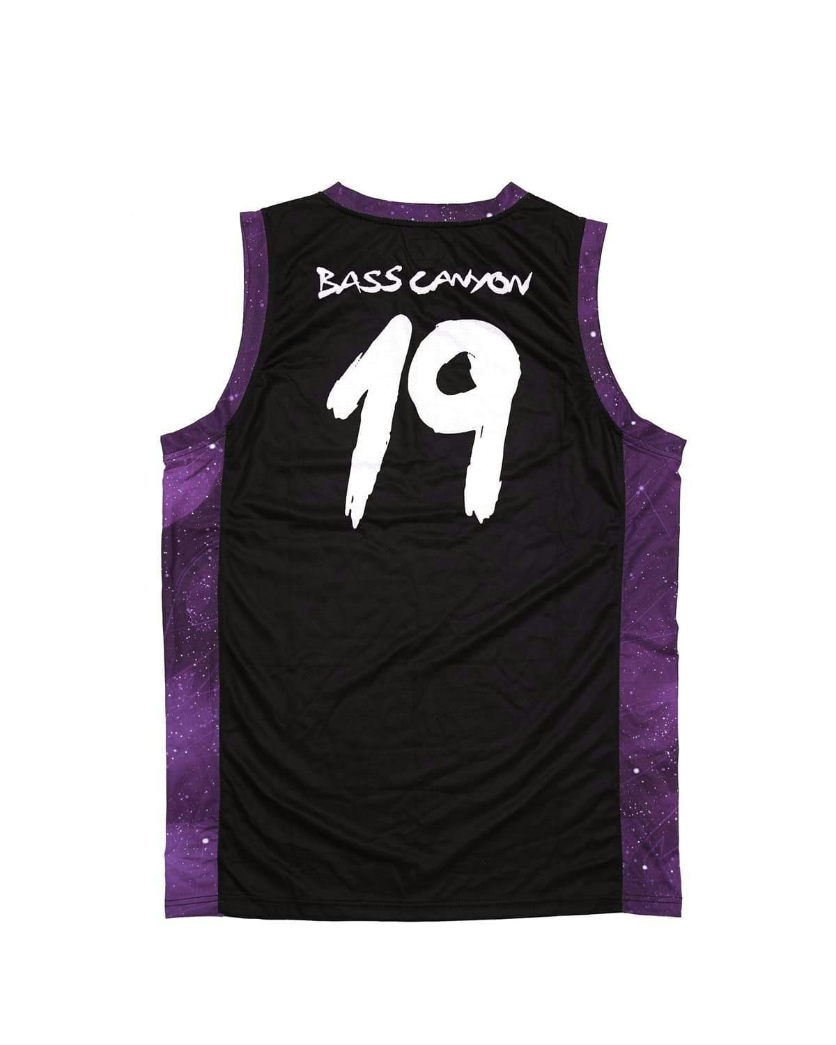 black and purple basketball jersey