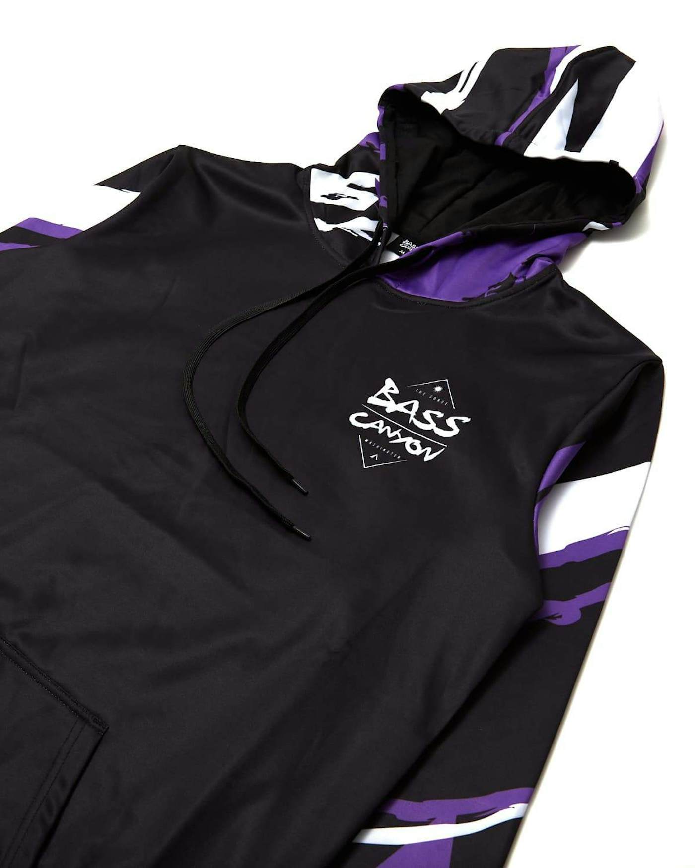 Excision 'Bass Canyon' Basketball Jersey - Black/Purple