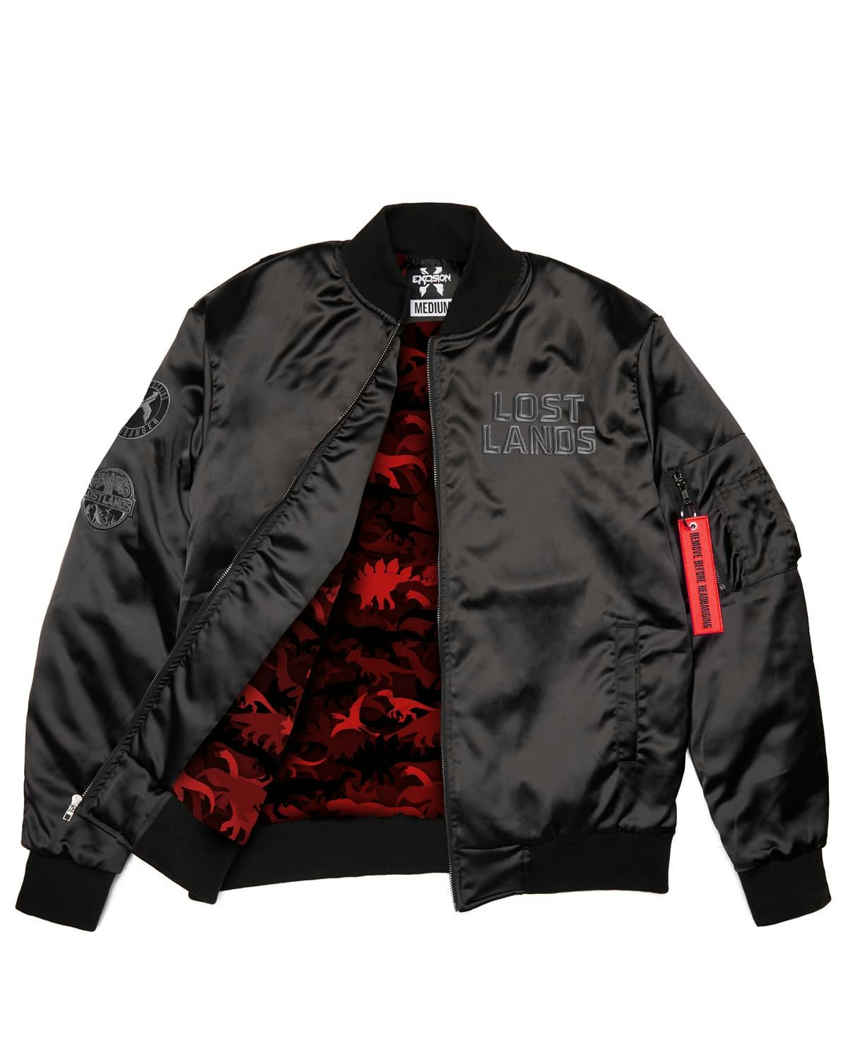 Lost Lands Flight Jacket - Black