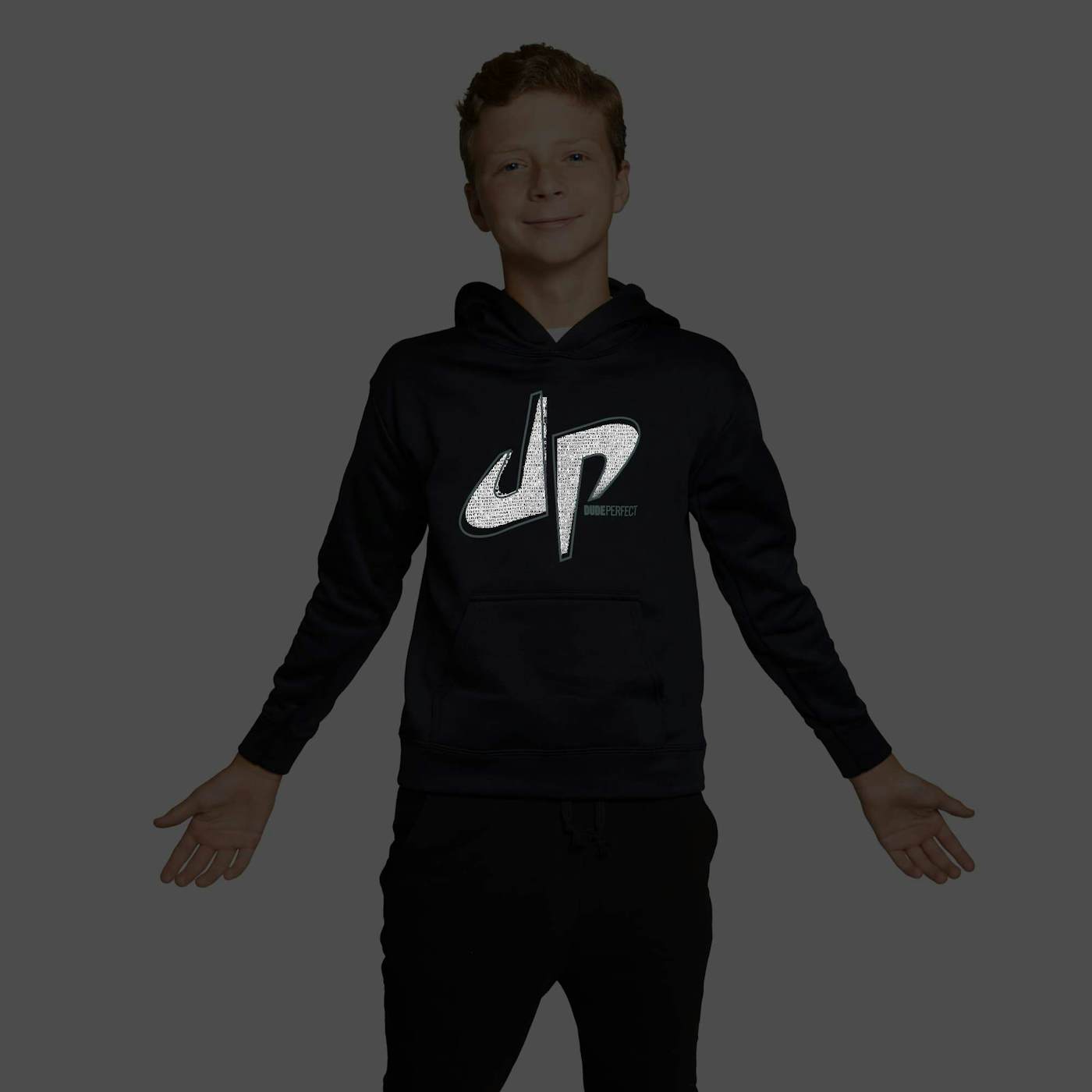 Dude Perfect Pound It Reflective Performance Hoodie