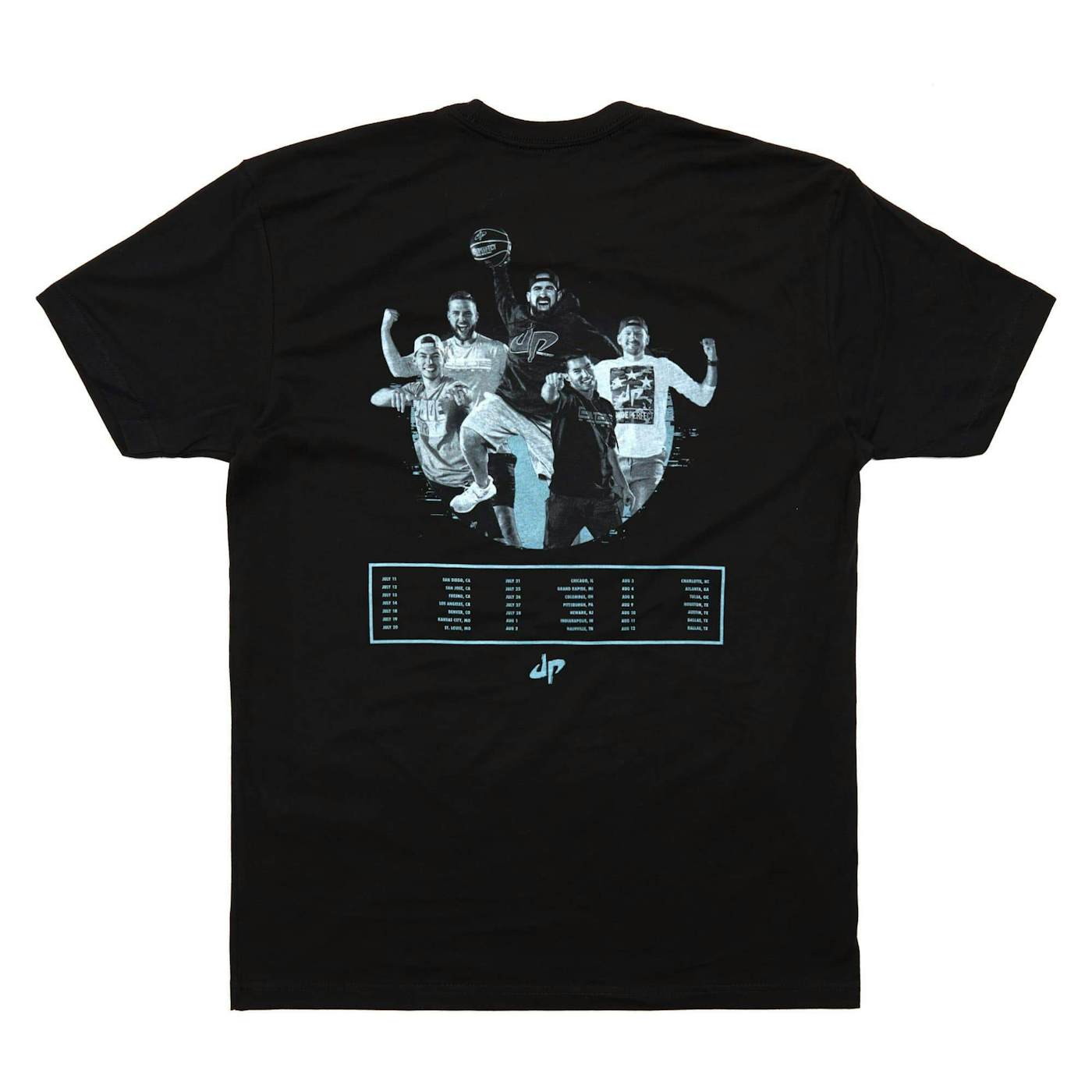 Dude Perfect Official Pound It Noggin Tour 2019 Tee w/ Tour Dates