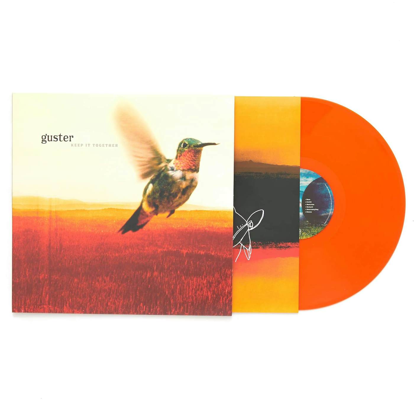 Guster 'Keep It Together' 12" Vinyl LP - Translucent Orange Crush