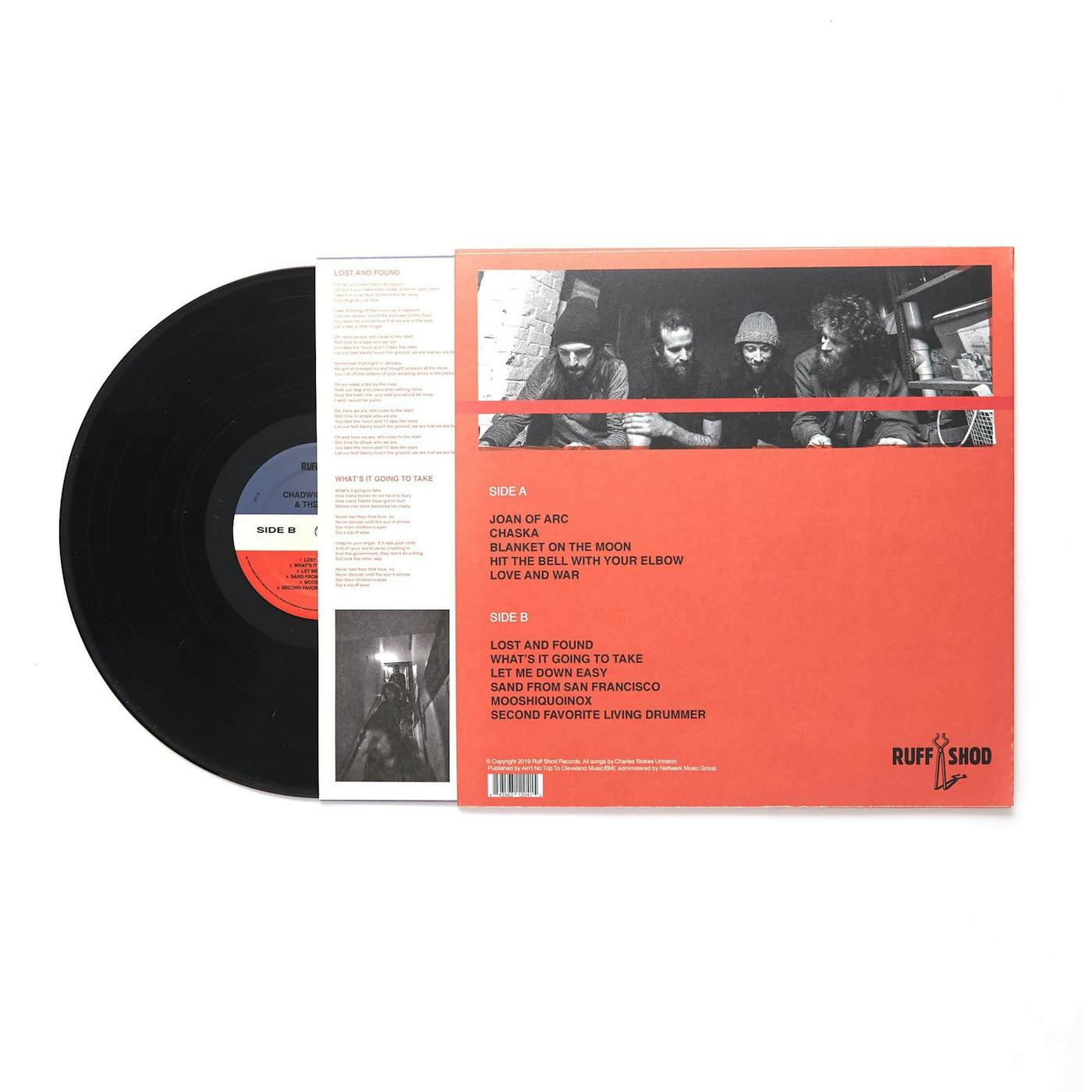 DISPATCH Chadwick Stokes & The Pintos 'Self-Titled' 12" Vinyl LP