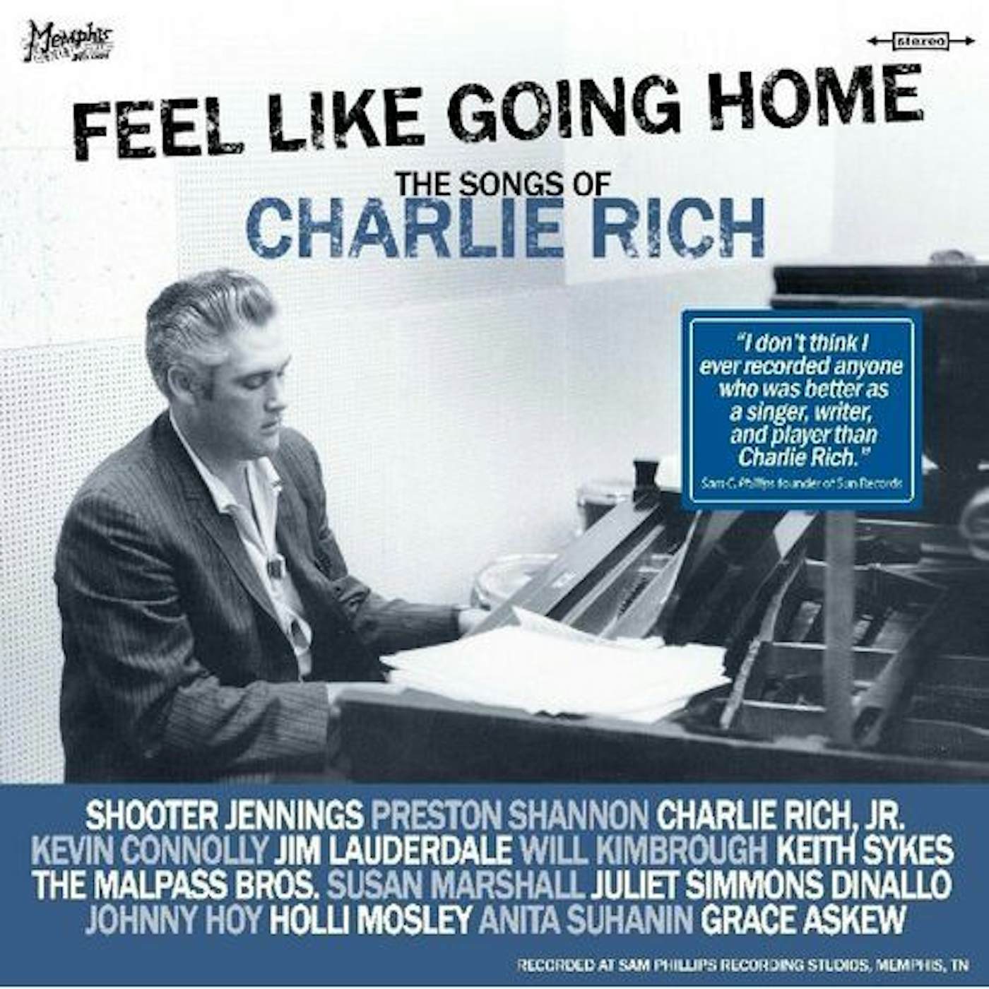 Songs of Charlie Rich: Feels Like Going Home CD