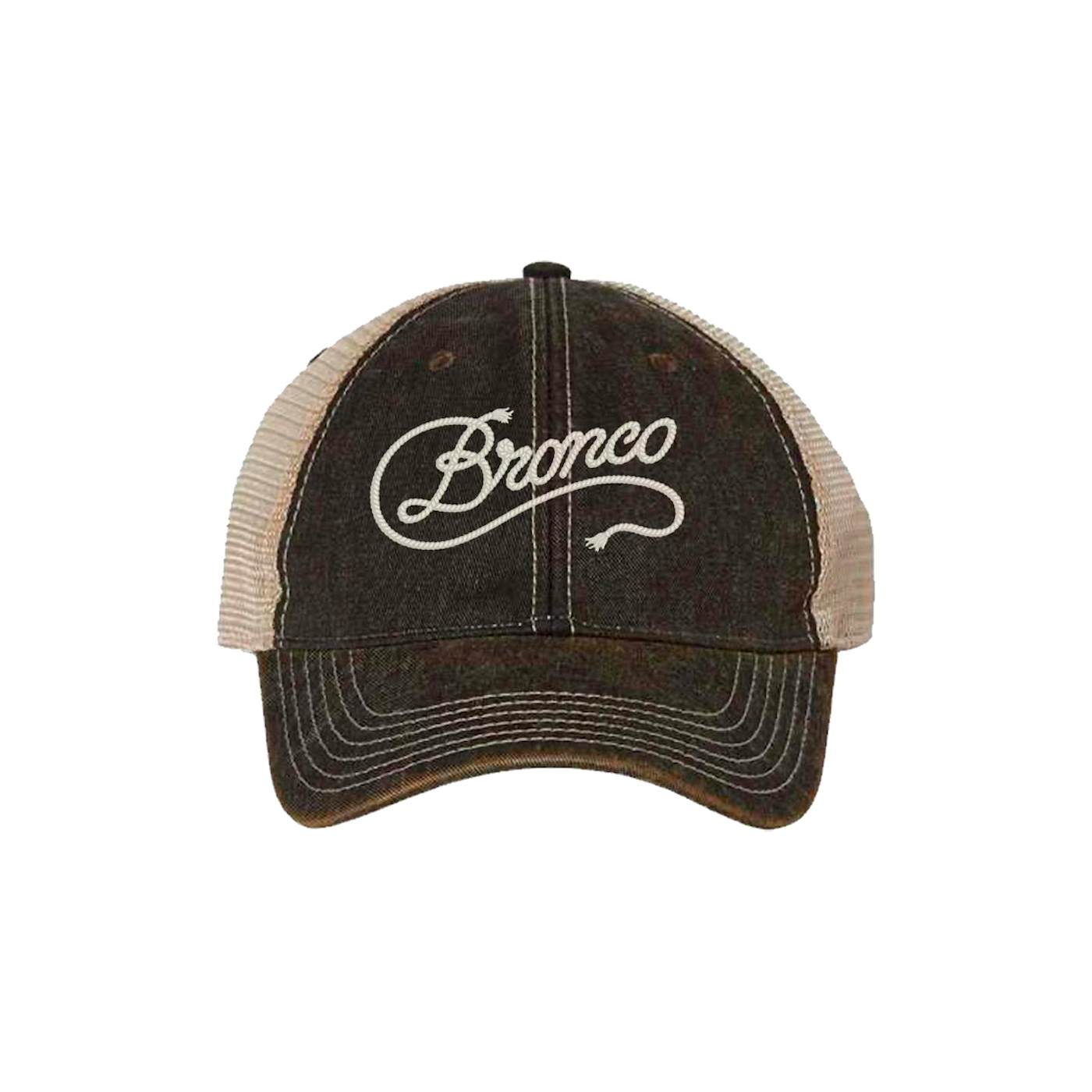 Bronco Stitched Patch Trucker Hat