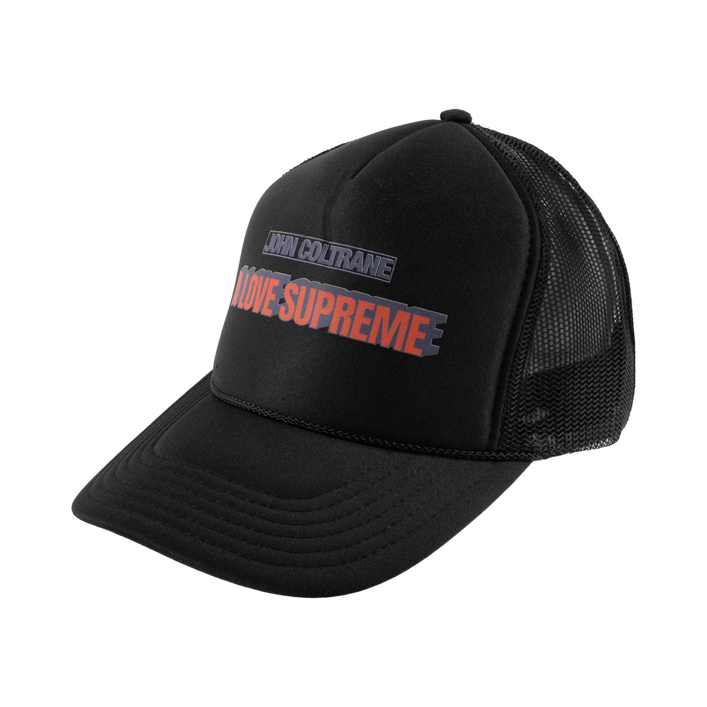 John Coltrane A Love Supreme Trucker Hat - Black