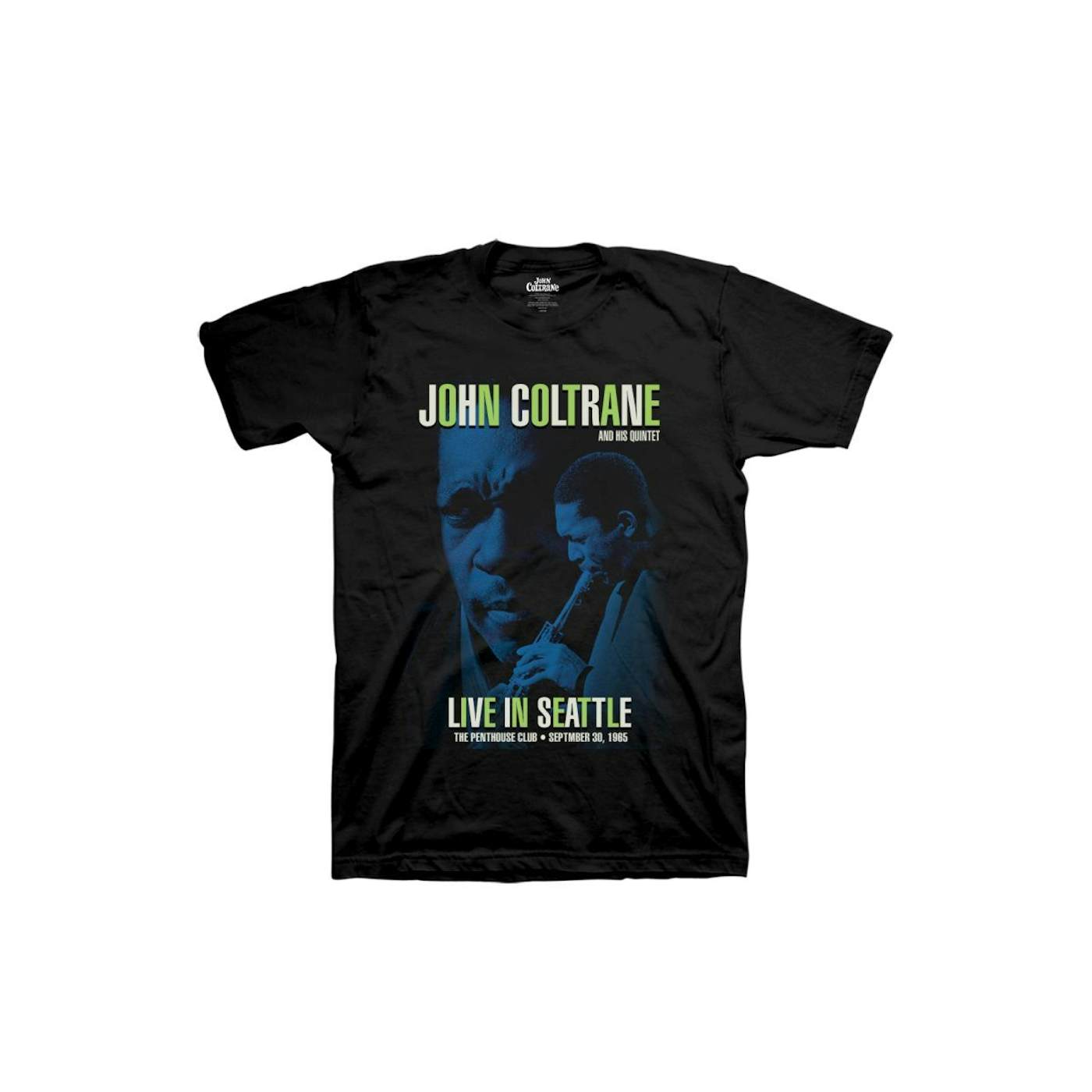 John Coltrane Live in Seattle Short Sleeve T-Shirt