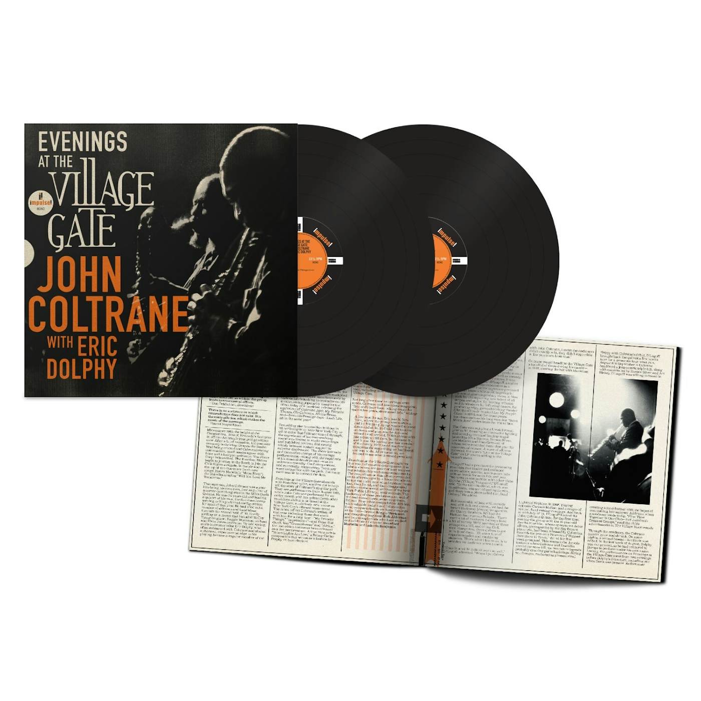 Evenings At The Village Gate: John Coltrane With Eric Dolphy 2 LP (Vinyl)