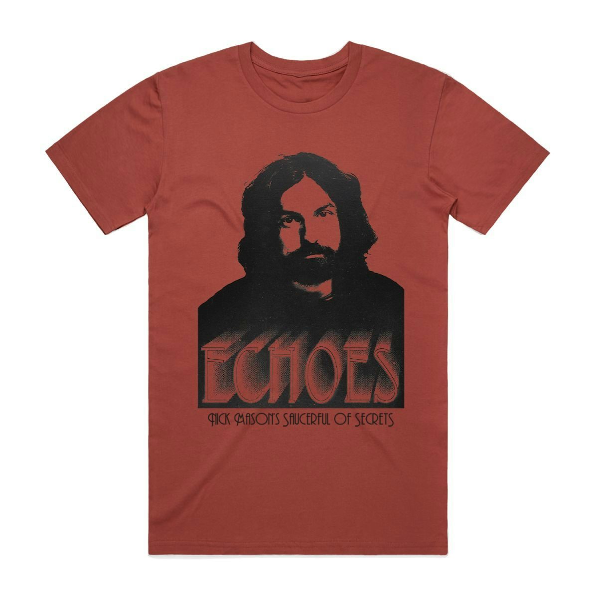 Nick Mason's Saucerful Of Secrets Official T-Shirt – Echoes European Tour 2022 Design, Black - View #4
