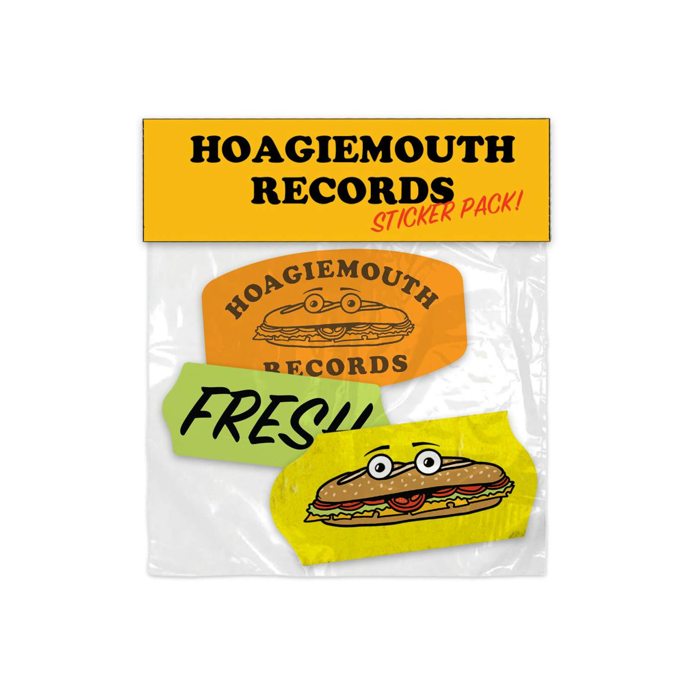 Amos Lee Hoagiemouth Records Sticker Pack