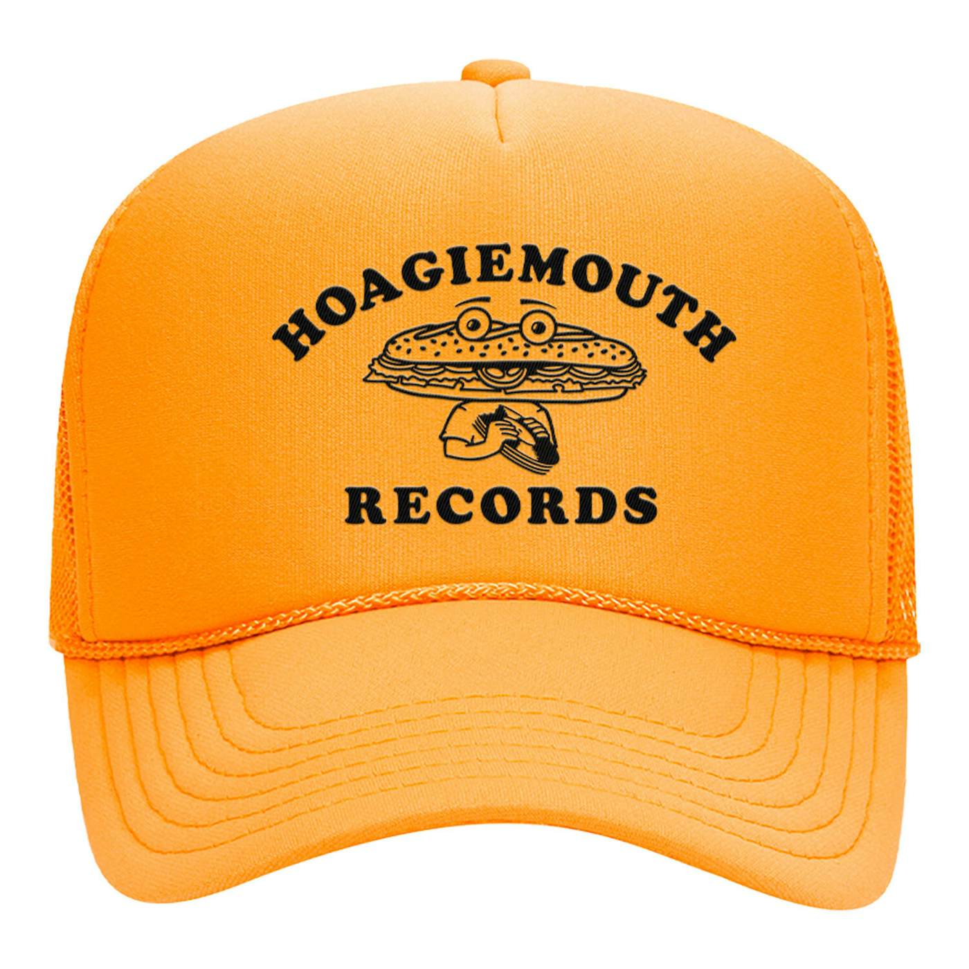 Amos Lee Hoagiemouth Records Yellow Trucker Cap