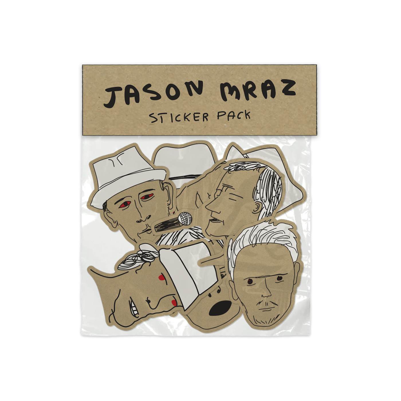 Jason Mraz WSWDWST Sticker Pack 2023