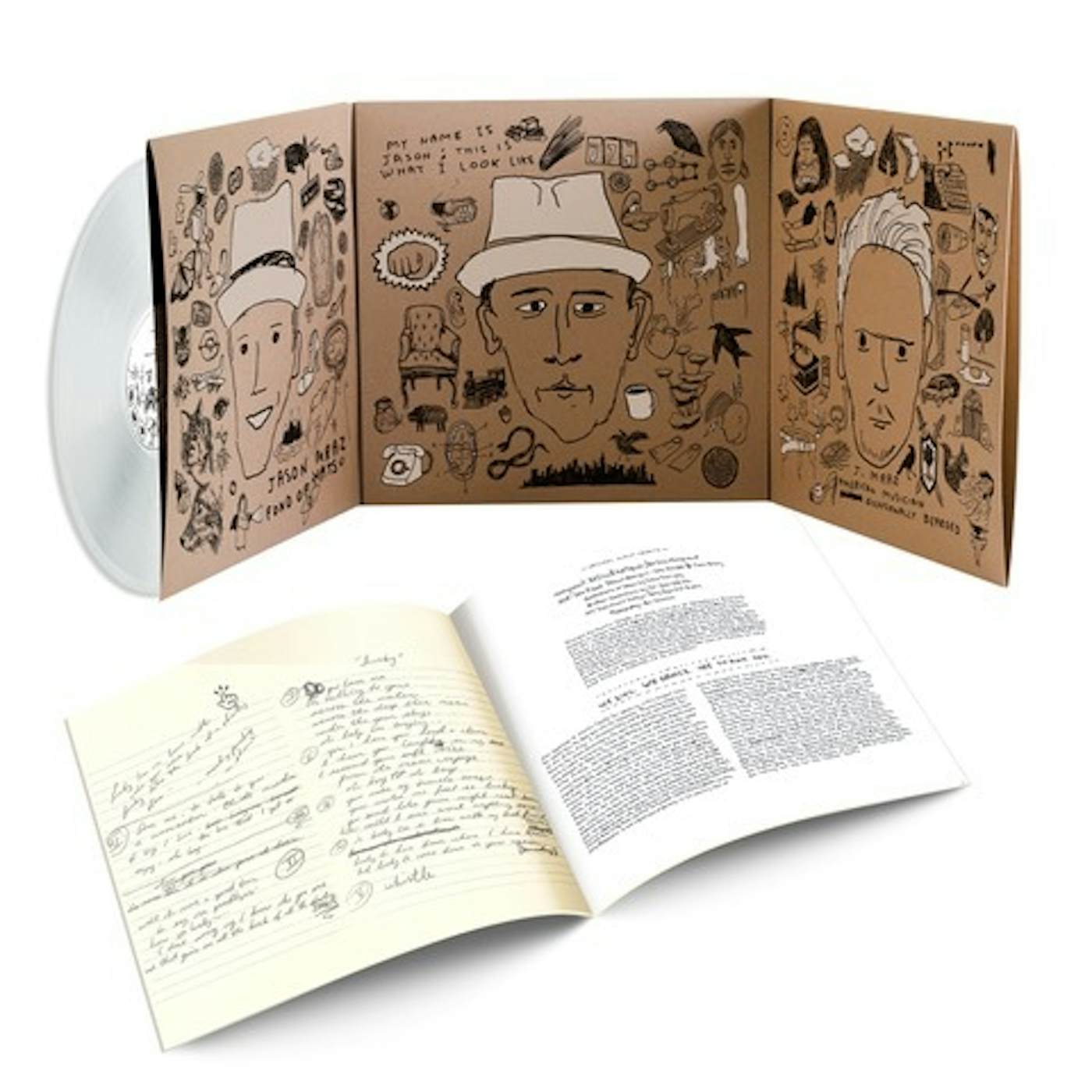Jason Mraz We Sing. We Dance. We Steal Things. We Deluxe Edition. 3LP Crystal-Clear Limited Edition Vinyl (2023)