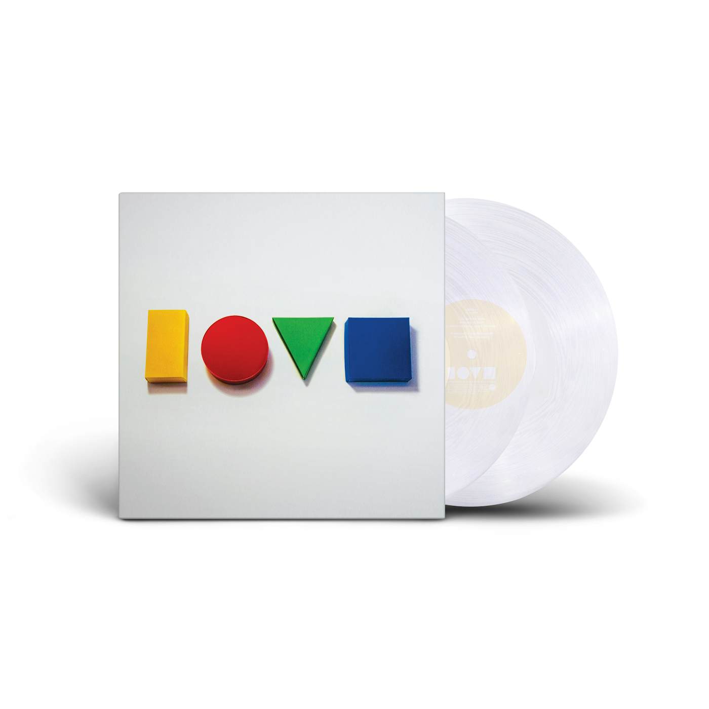 Jason Mraz Love Is A Four Letter Word Atlantic 75 2LP Crystal-Clear Limited Edition Vinyl