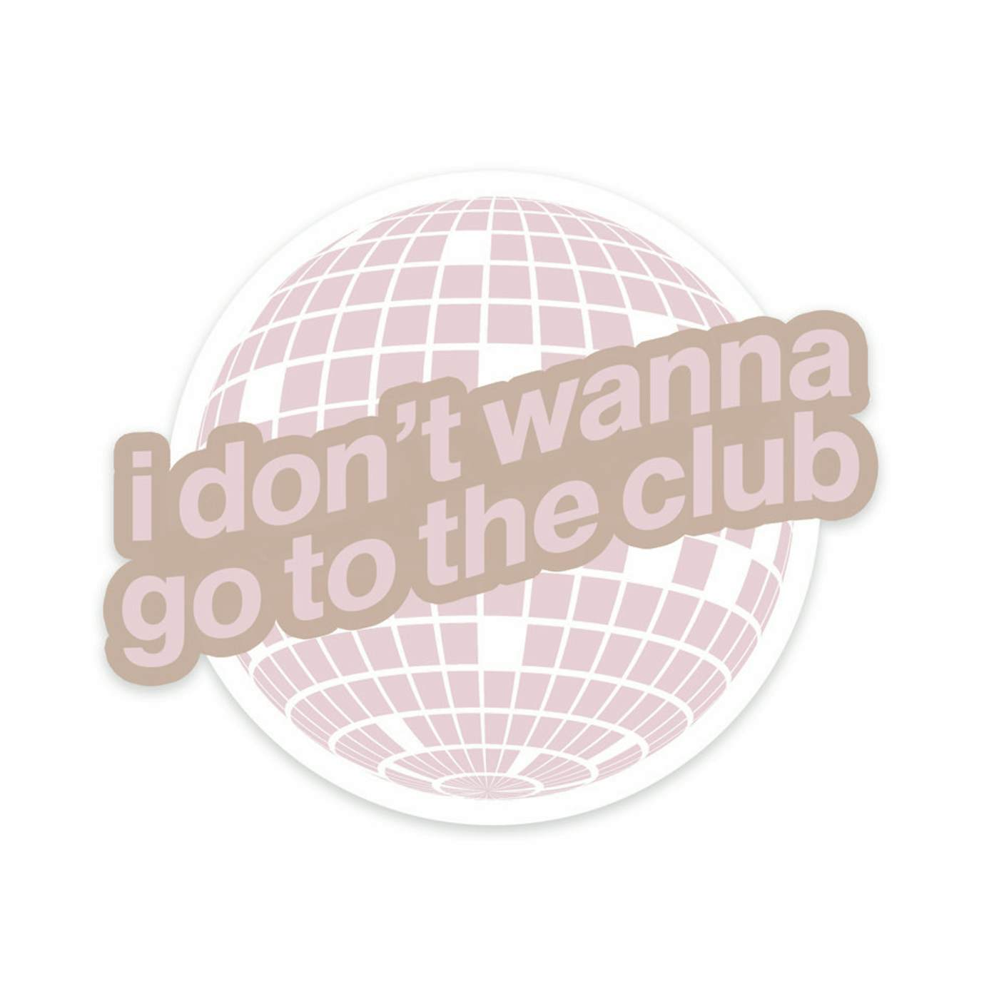 Desert Disco Diecut Sticker