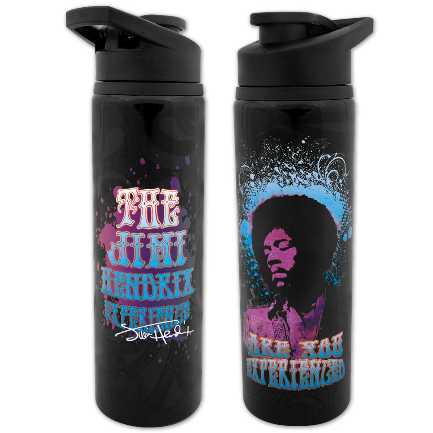 Jimi Hendrix 24oz Stainless Steel Water Bottle