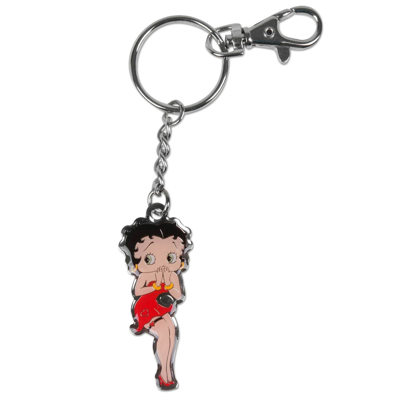 Betty Boop Basic Enamel Keychain