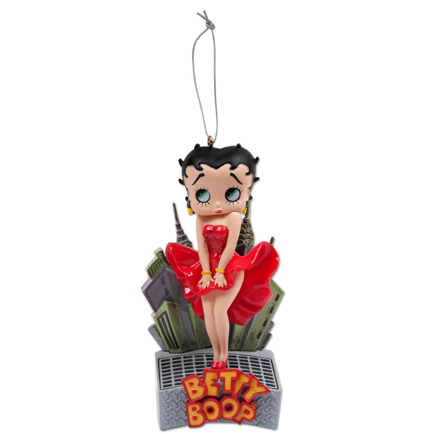 Betty Boop Talking Skyline Ornament