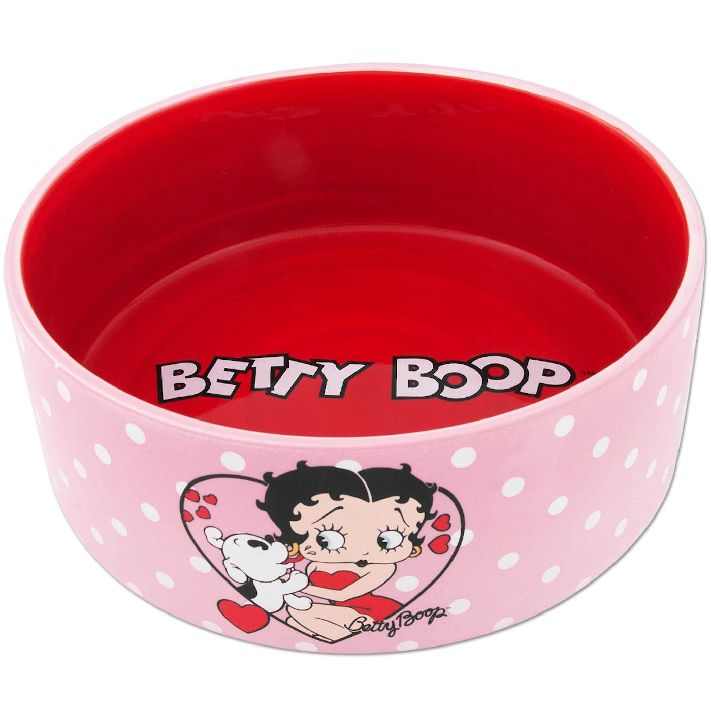 Betty Boop Pudgy Dog Bowl