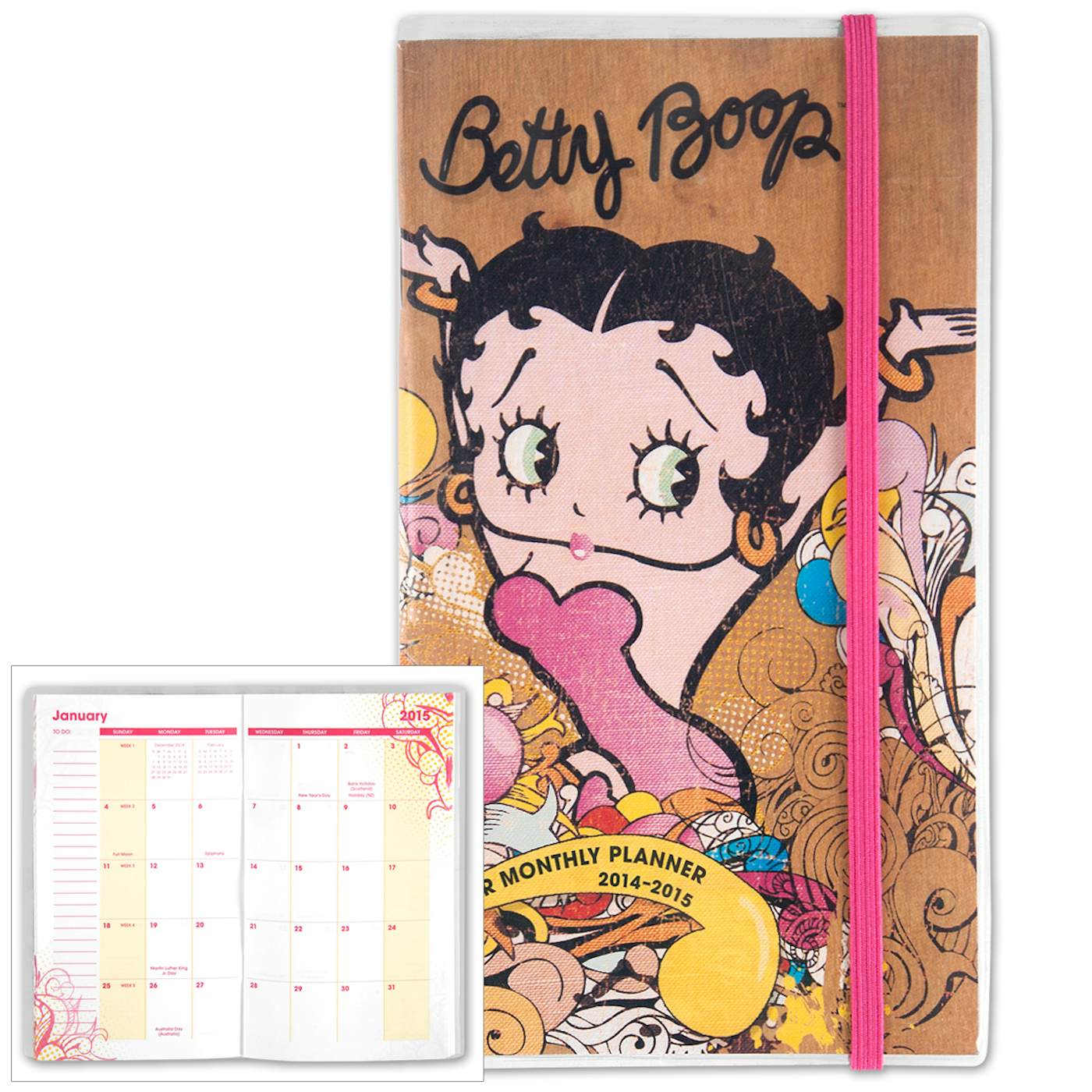 Betty Boop 2014 Pocket Calendar (24 month)
