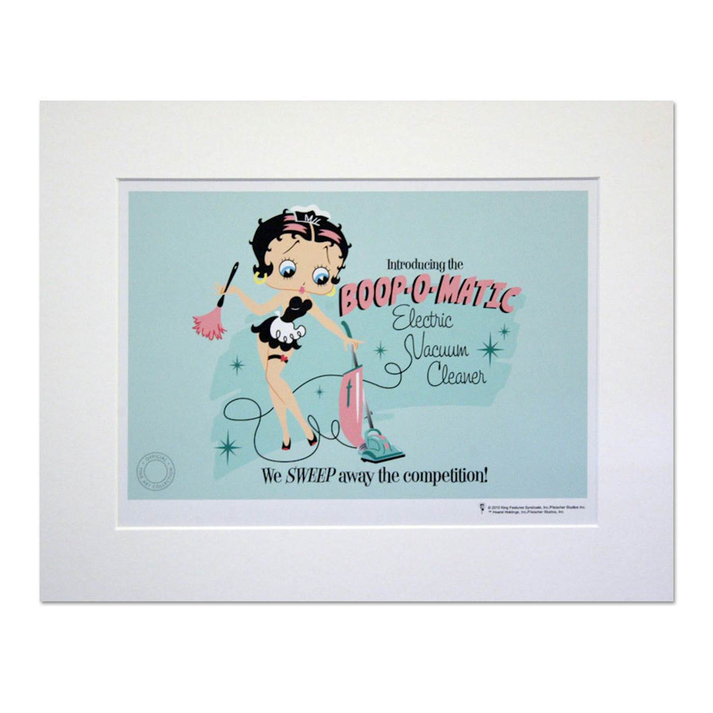 Betty Boop Boop-O-Matic 14inch x 11inch Print