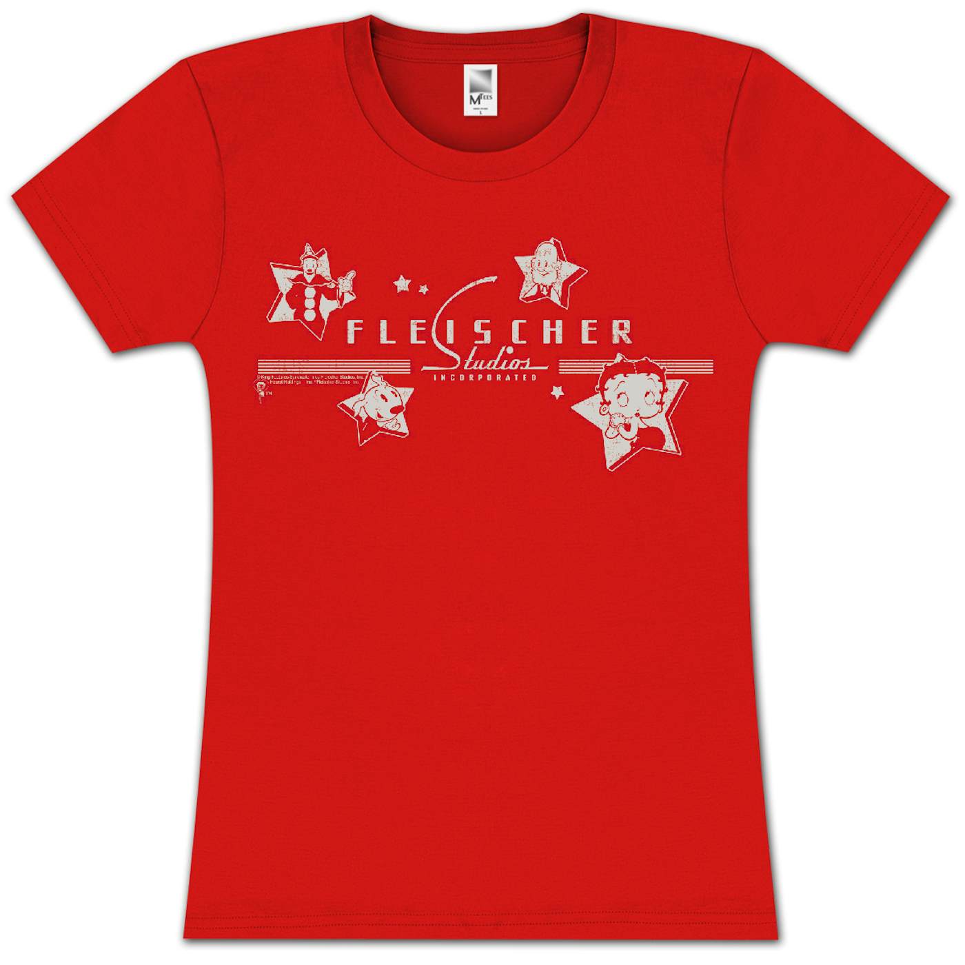 Betty Boop Fleischer Studios Ladies T-shirt