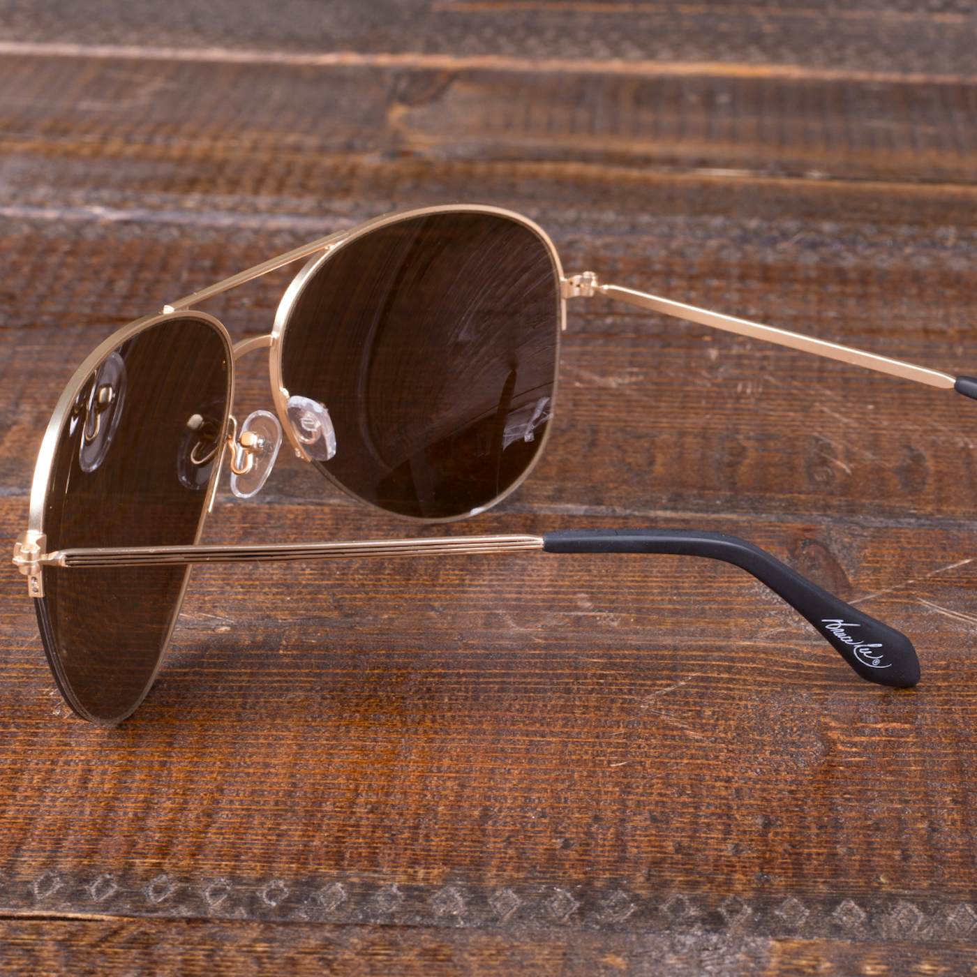 Bruce Lee Aviator Sunglasses w/ case