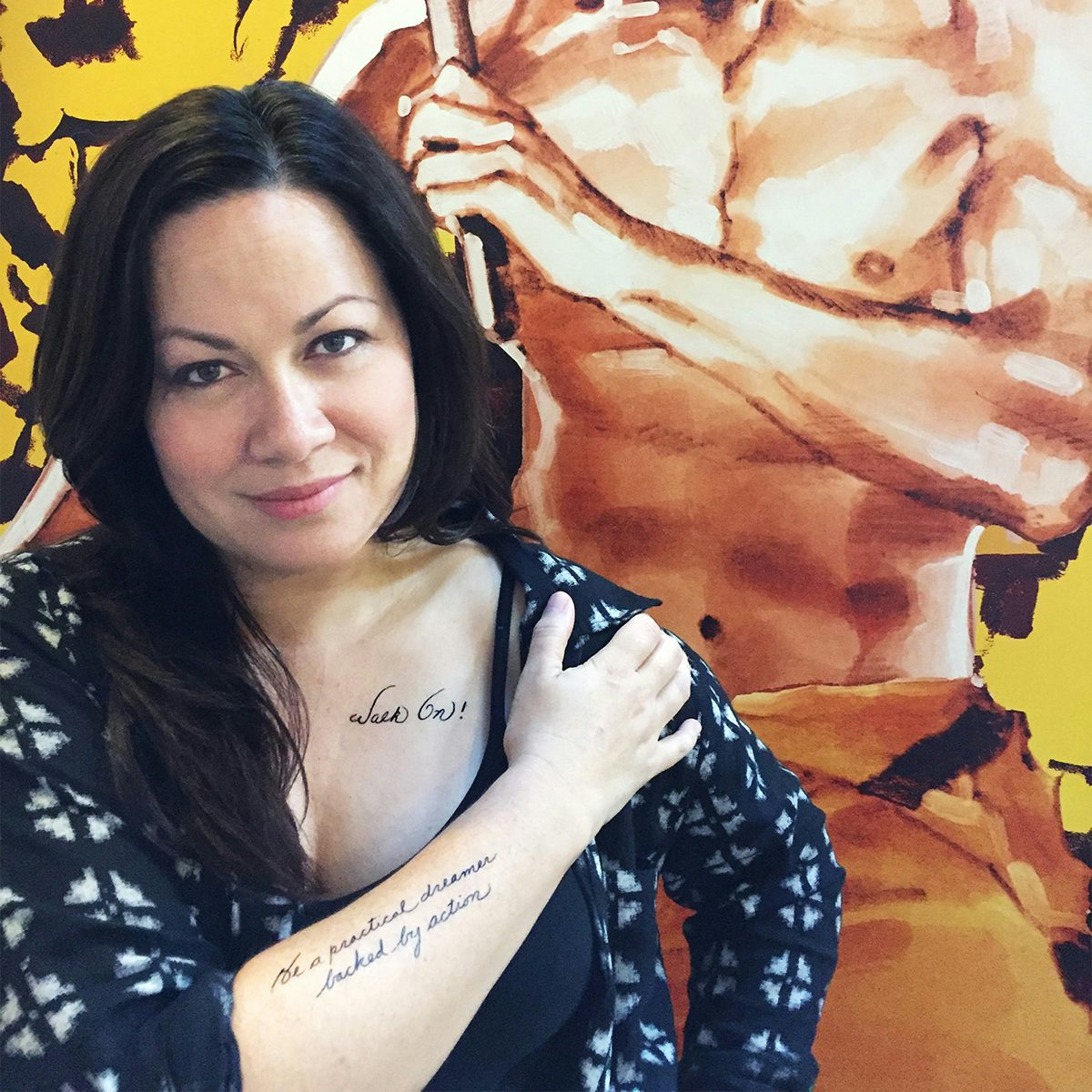 Bruce Lee Temporary Tattoo Set