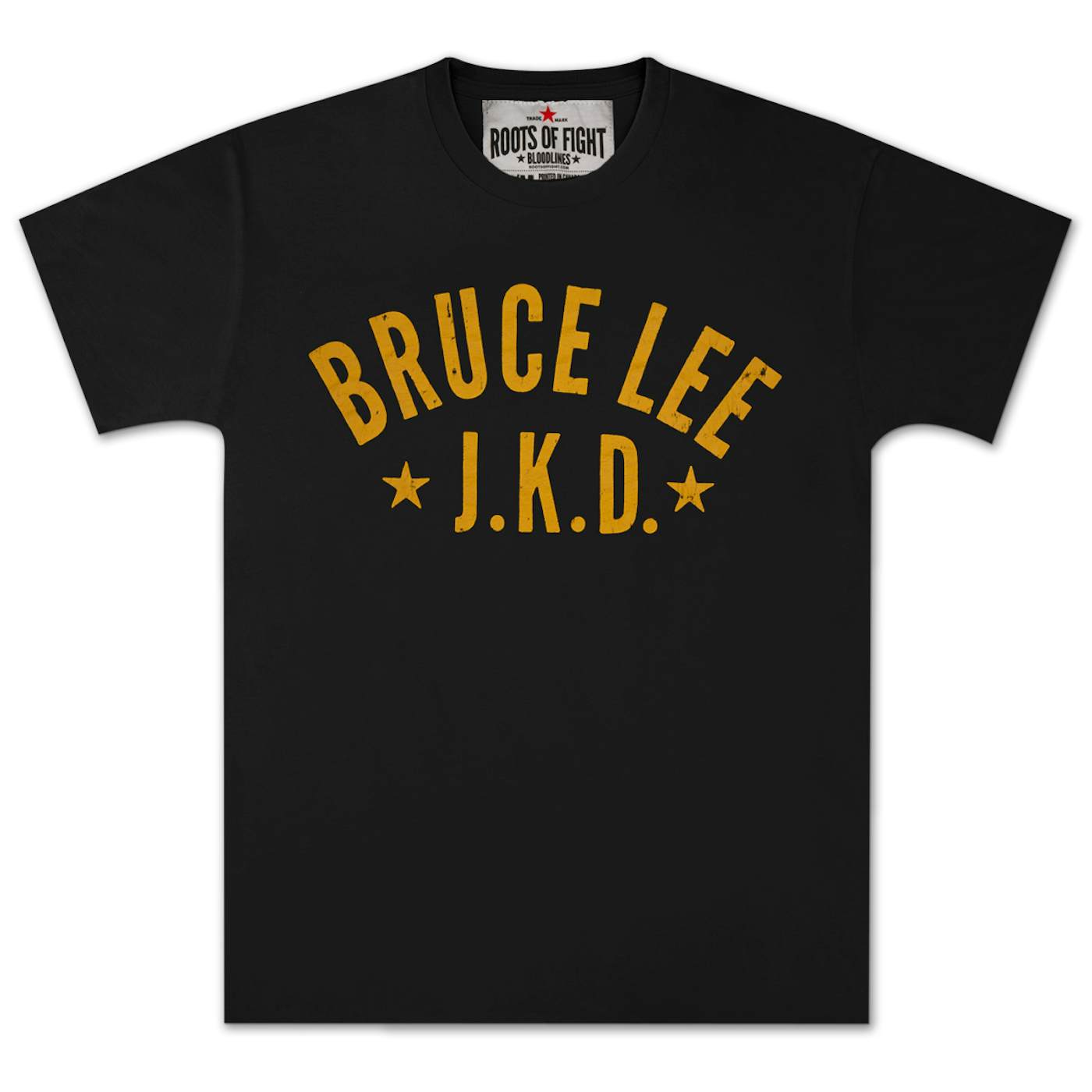 Bruce Lee Starred JKD T-shirt Black SS/LG