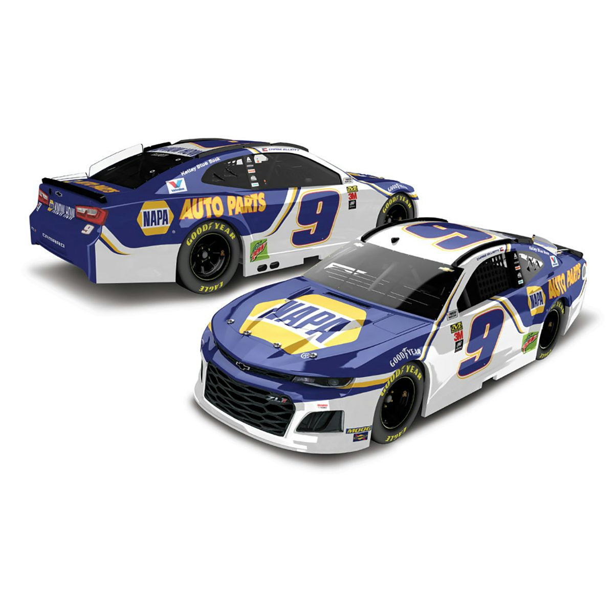 New Nascar 2019 Chase Elliott 9 Watkins Glen Race Win Napa Auto Parts 1 24