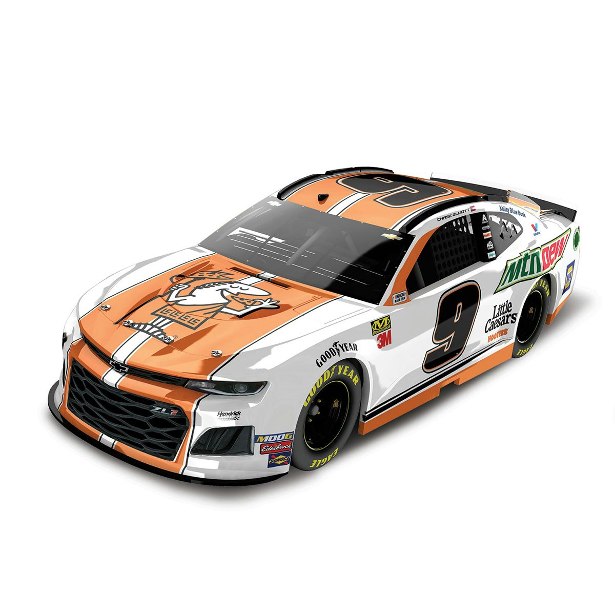 chase elliott little caesars diecast