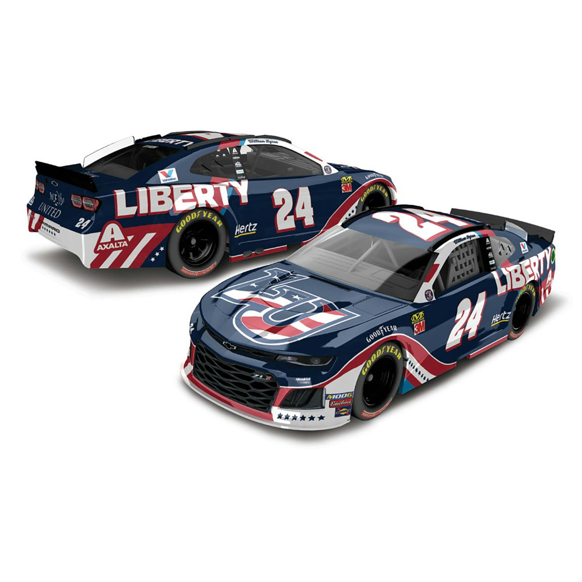 Hendrick Motorsports William Byron 2019 #24 Patriotic ...