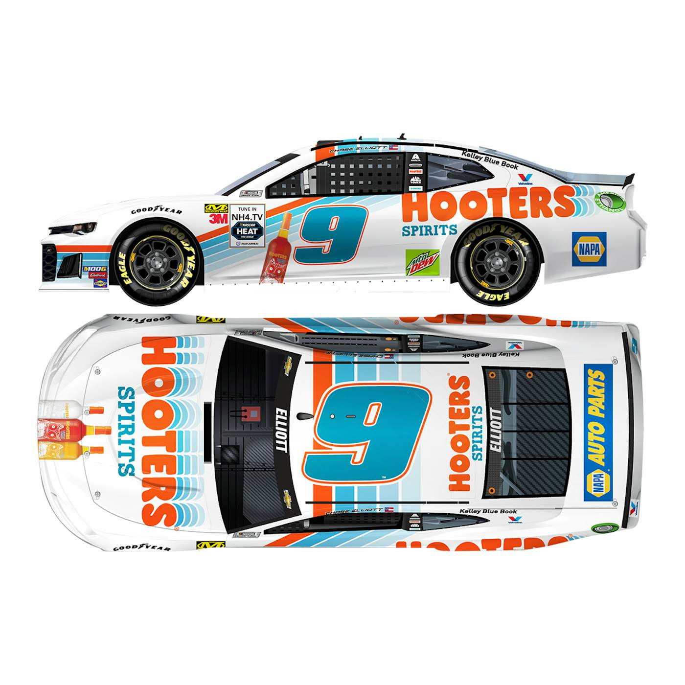 Chase elliott hot sale diecast 2019