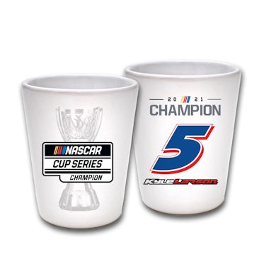 Hendrick Motorsports Kyle Larson 2021 NASCAR Championship Shot Glass