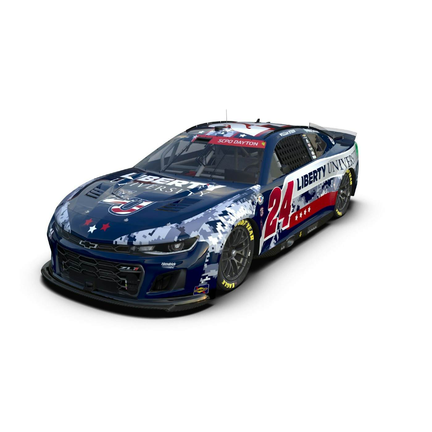 Hendrick Motorsports AUTOGRAPHED William Byron #24 2023 Liberty ...