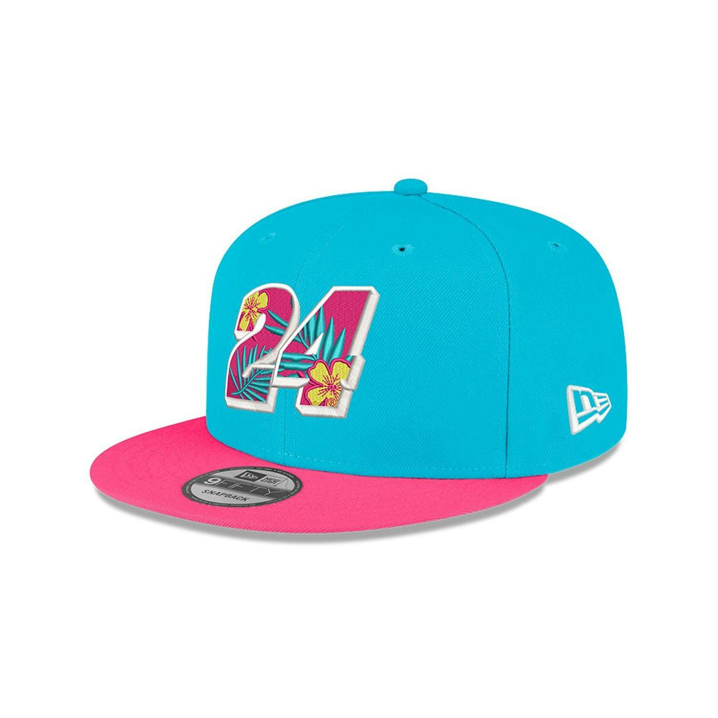 New Era Miami Heat Pink Vice Edition 9Fifty Snapback Cap