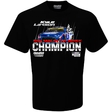 Hendrick Motorsports Kyle Larson 2021 NASCAR Victory Championship T-shirt